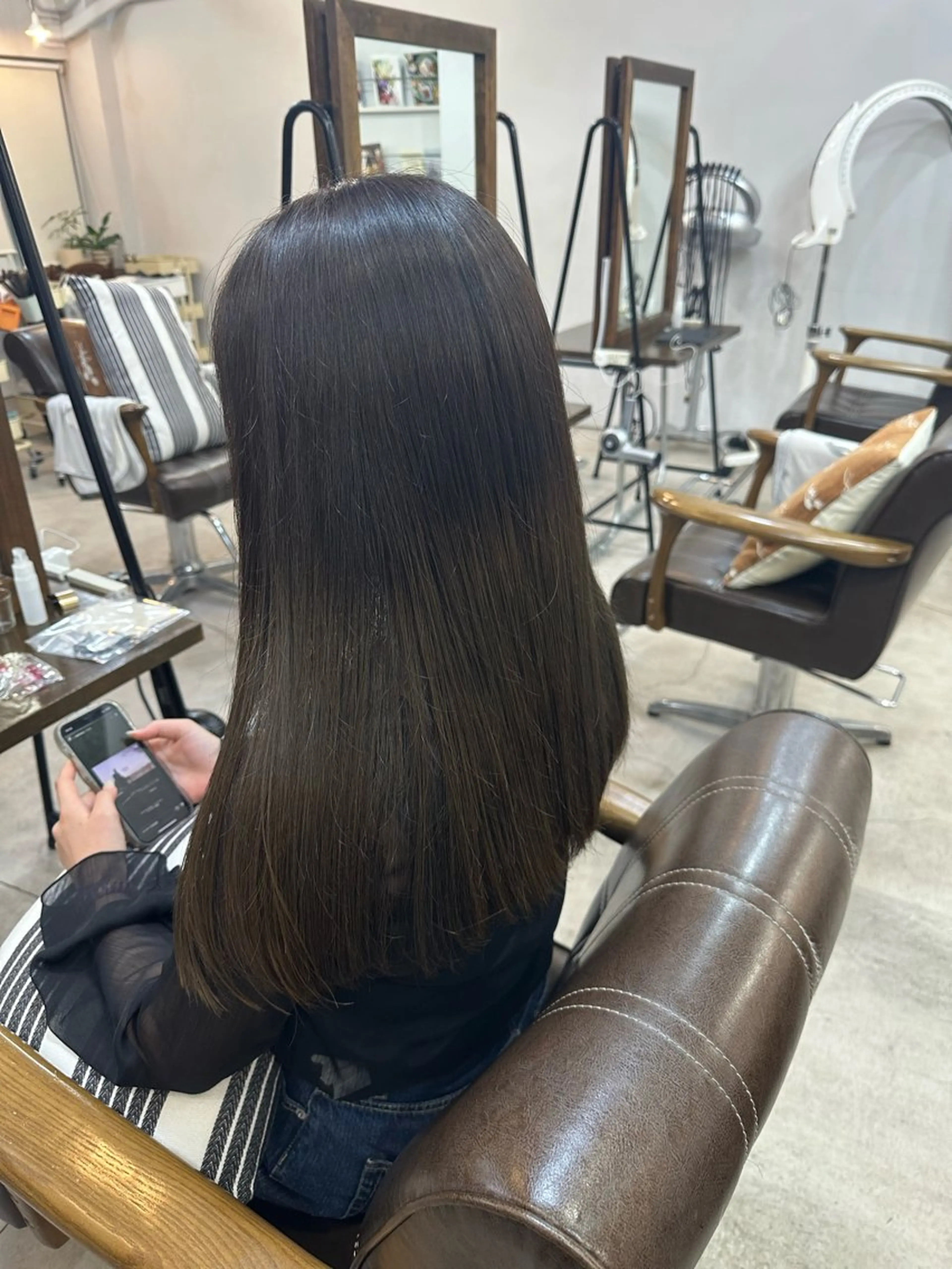 ロング 川又 美沙紀のヘアスタイル