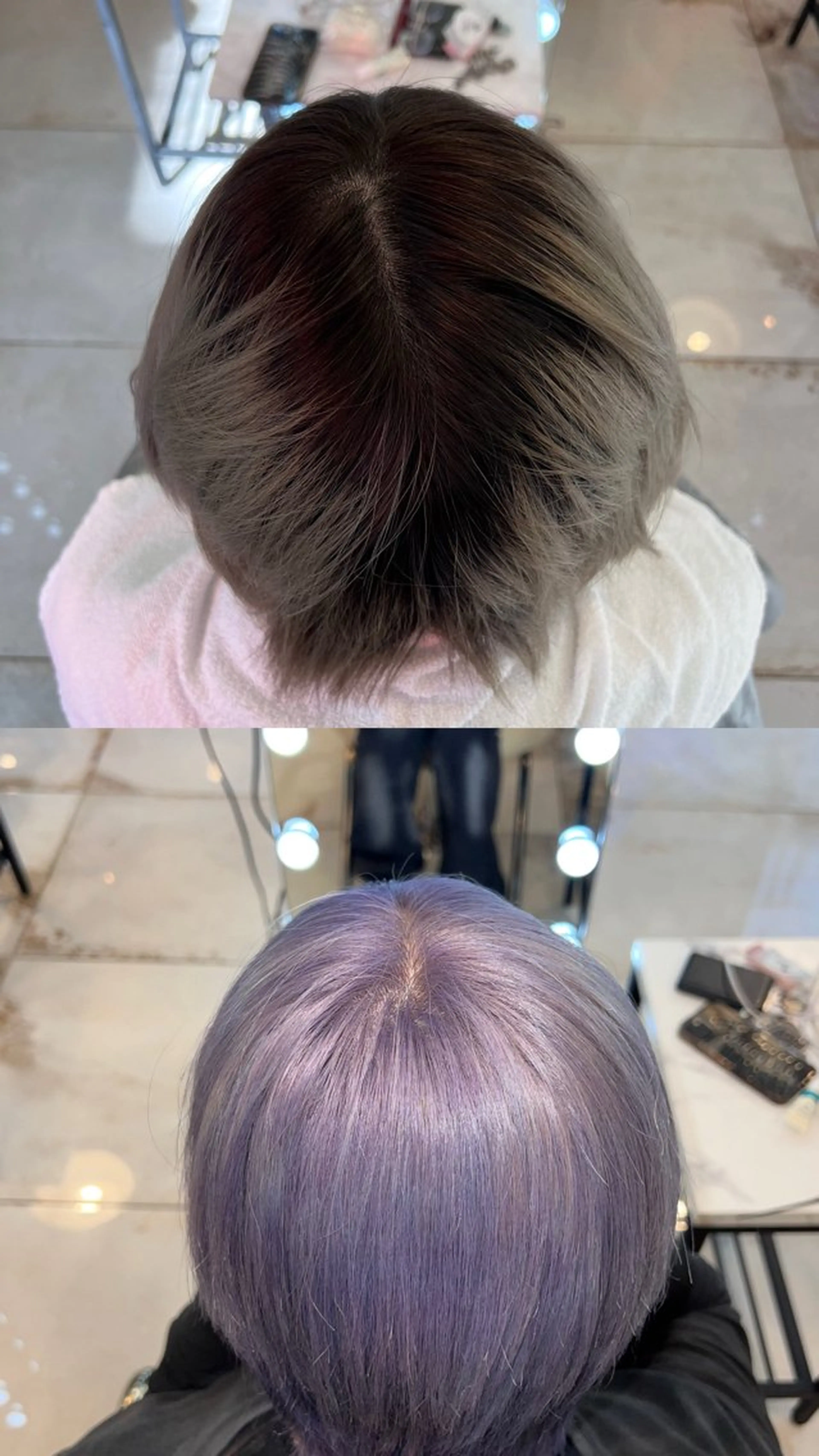 ショート ヘアカラー AIRA/ブリーチ /透明感カラーのヘアスタイル