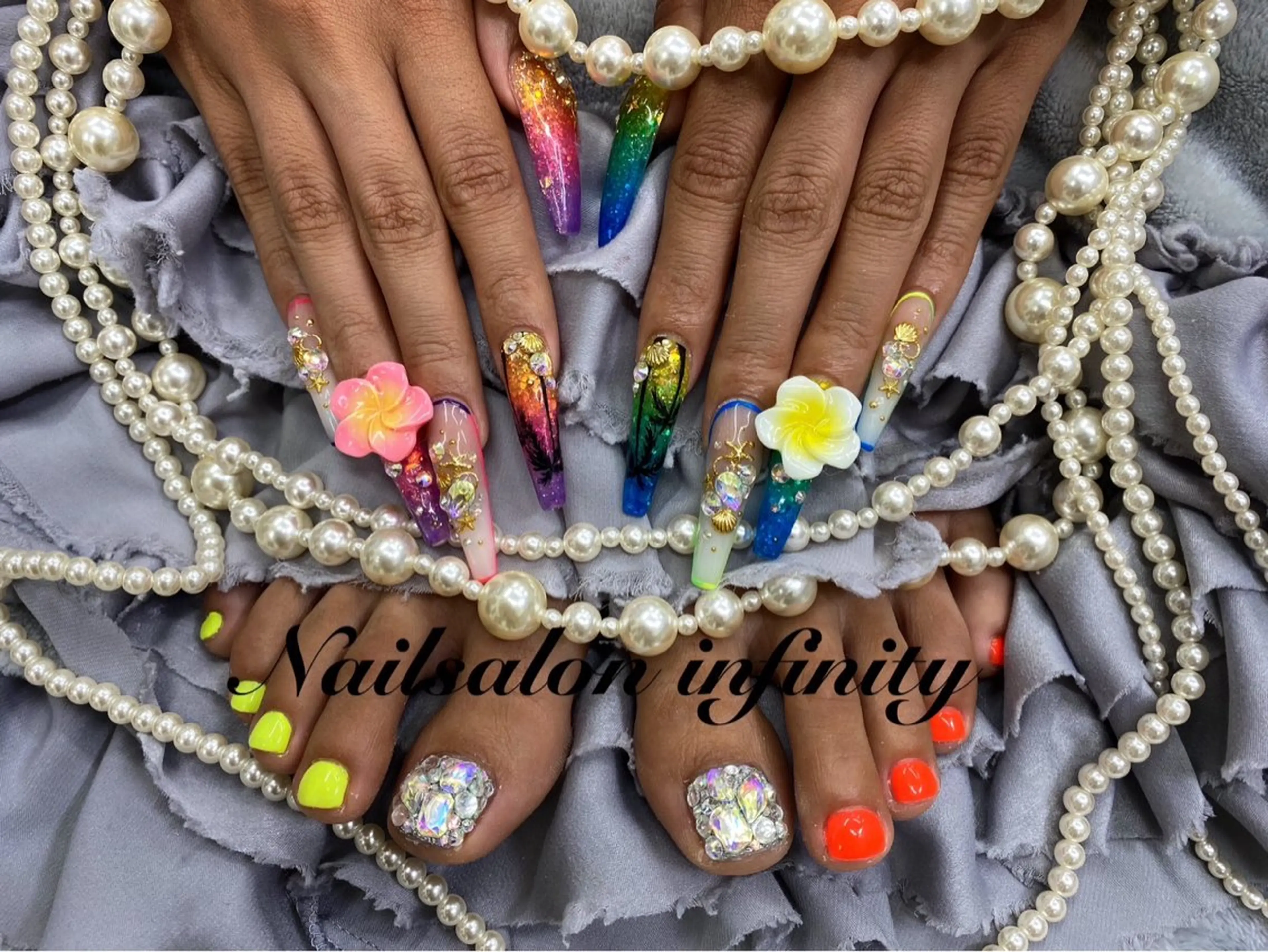 ネイル アートネイル ハンドネイル Infinity インフィニティーのネイルデザイン