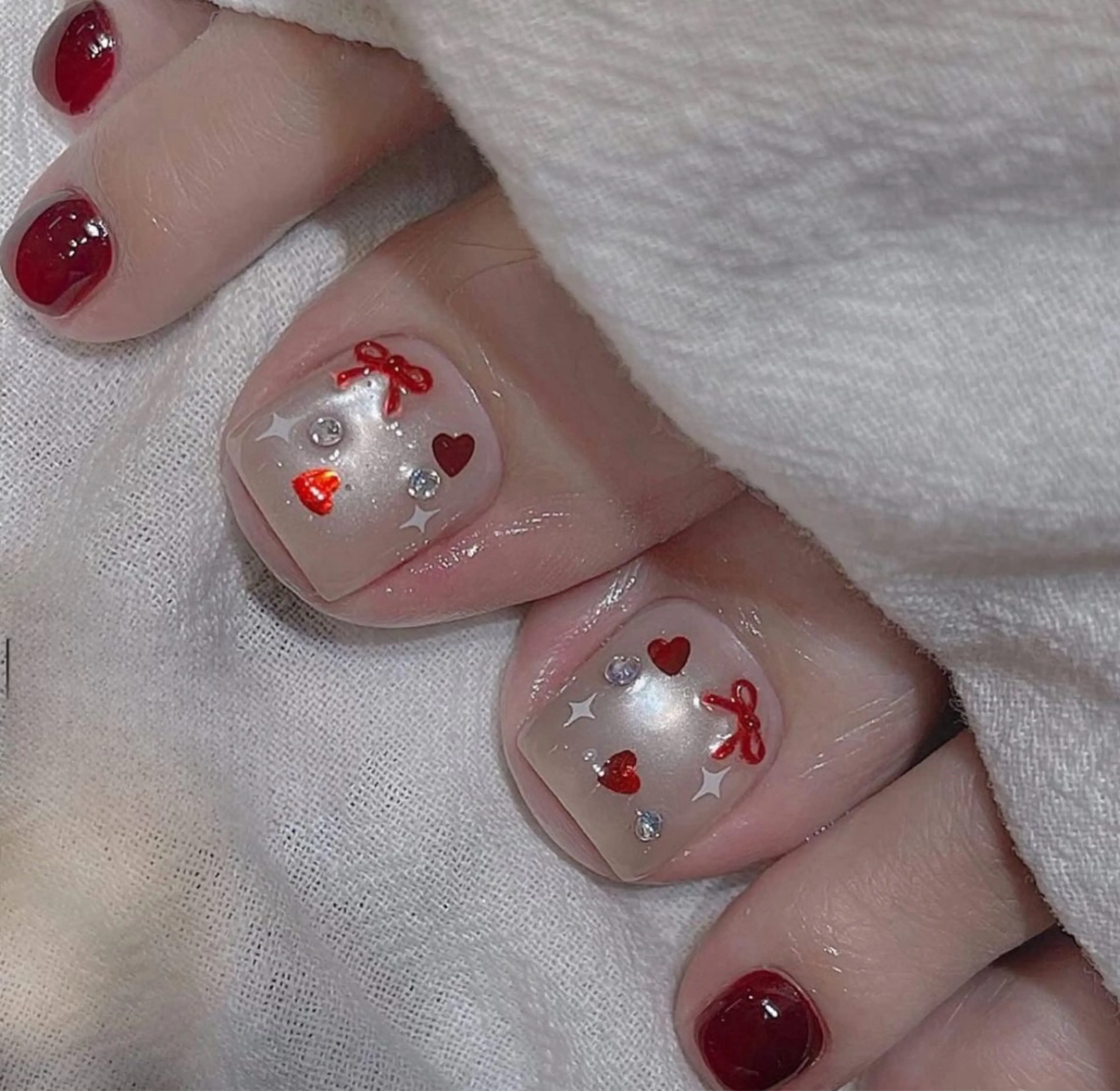 ネイル フットネイル 🎀Lilla💎 Nail Salonのネイルデザイン