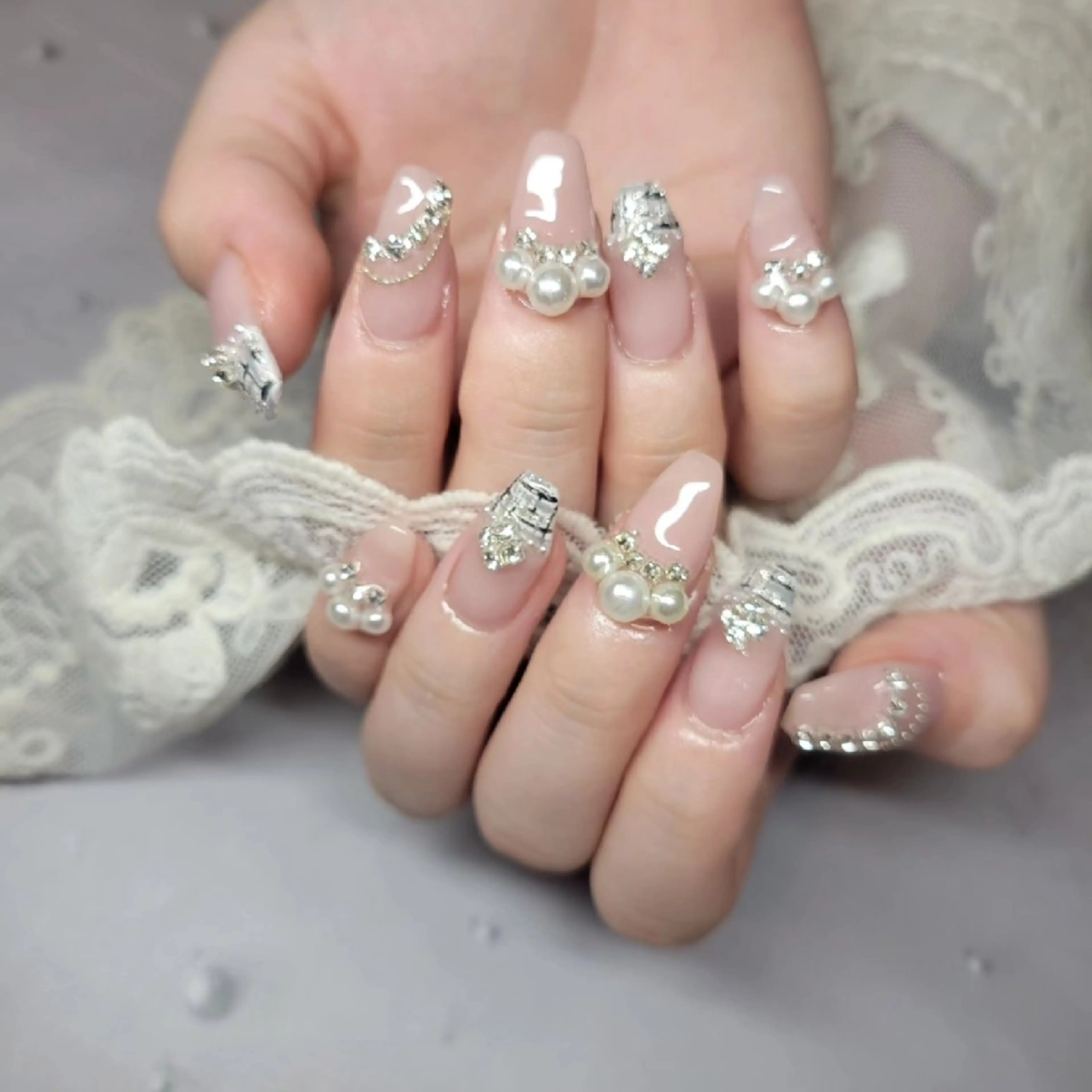 ネイル ツイードネイル Nail salon Coco【溝の口駅】のネイルデザイン