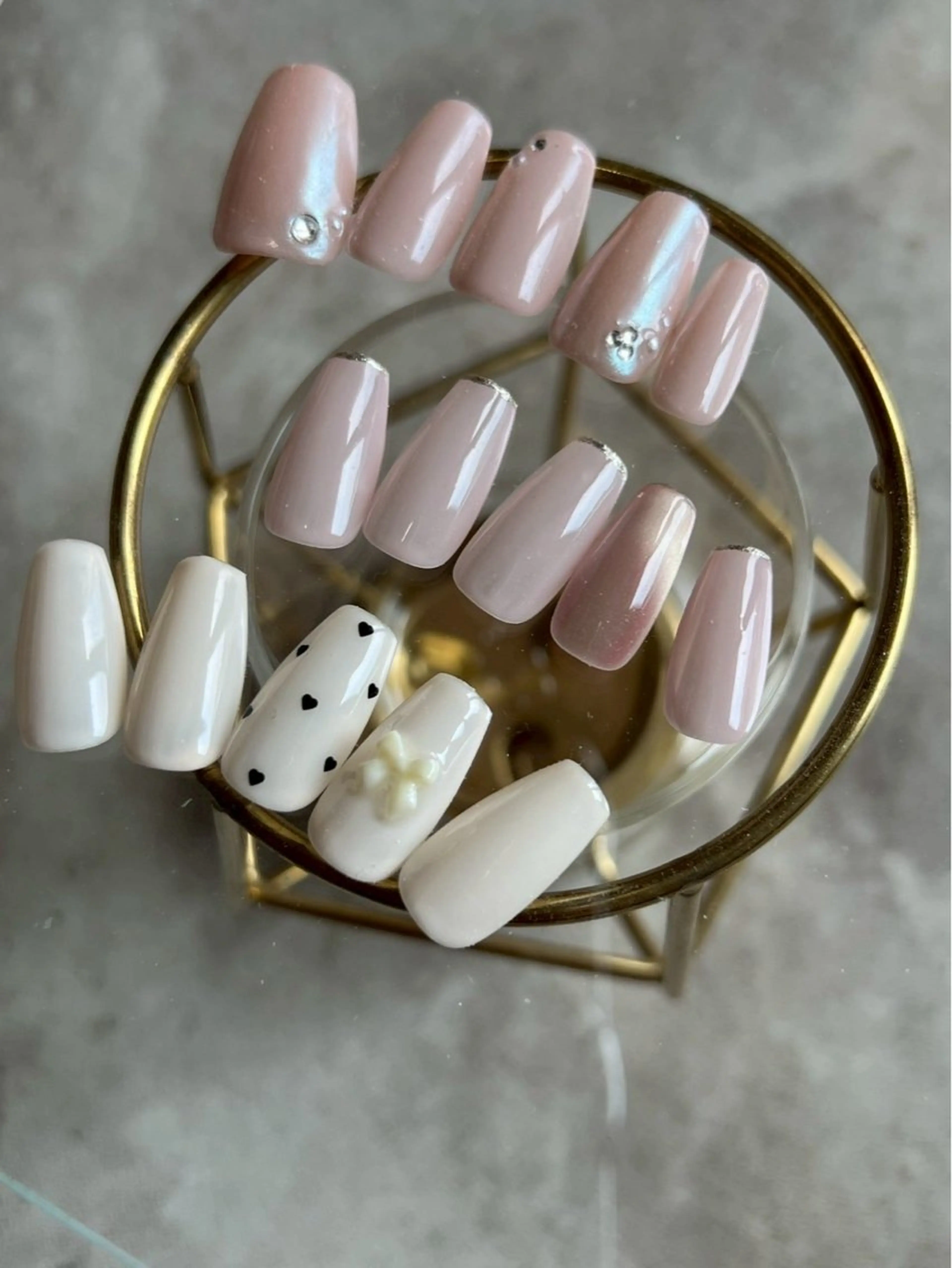 ネイル ハンドネイル Belle tomomi🐩のネイルデザイン