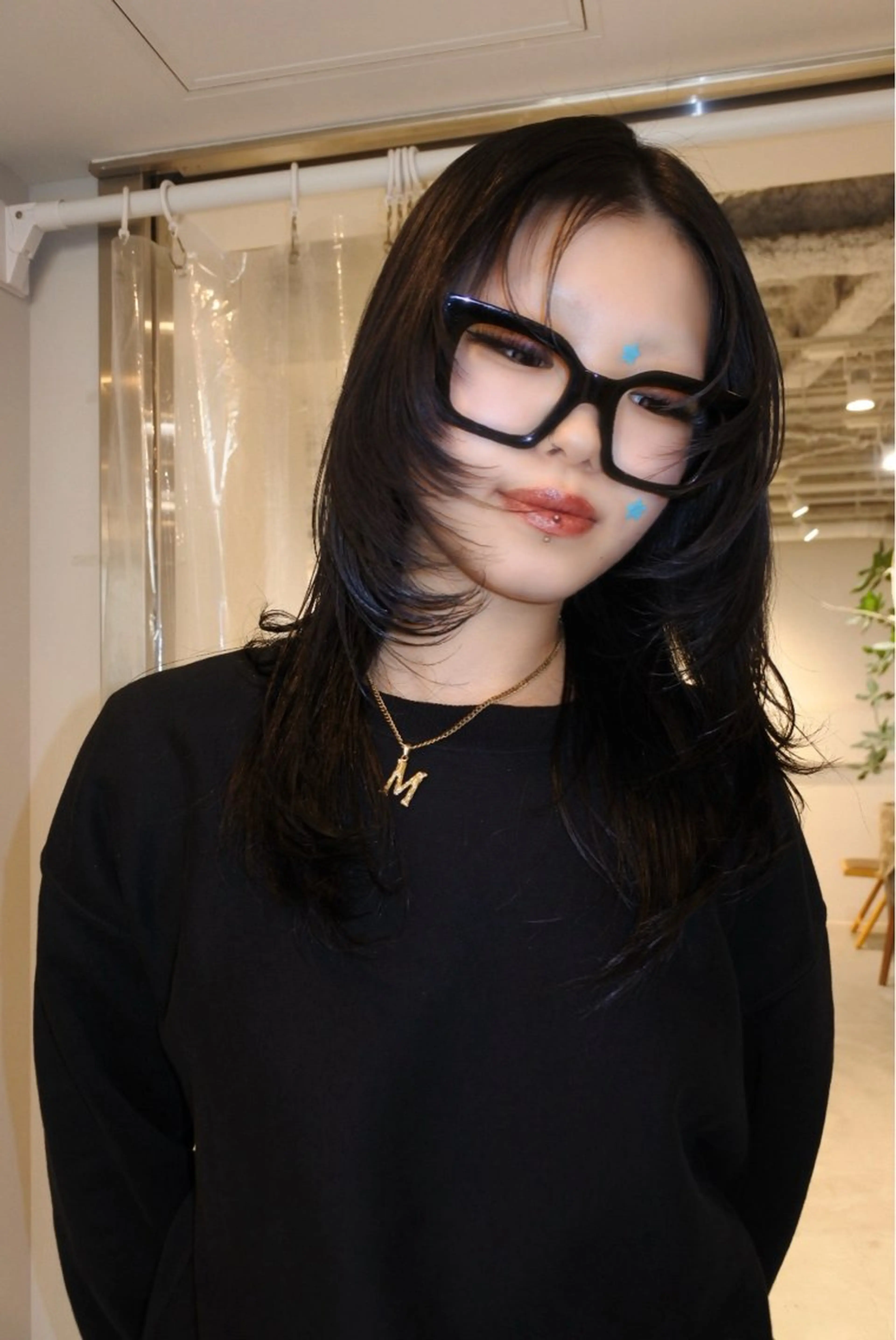 ロング カラー ヘアカラー remi ボブレイヤー/パーマのヘアスタイル