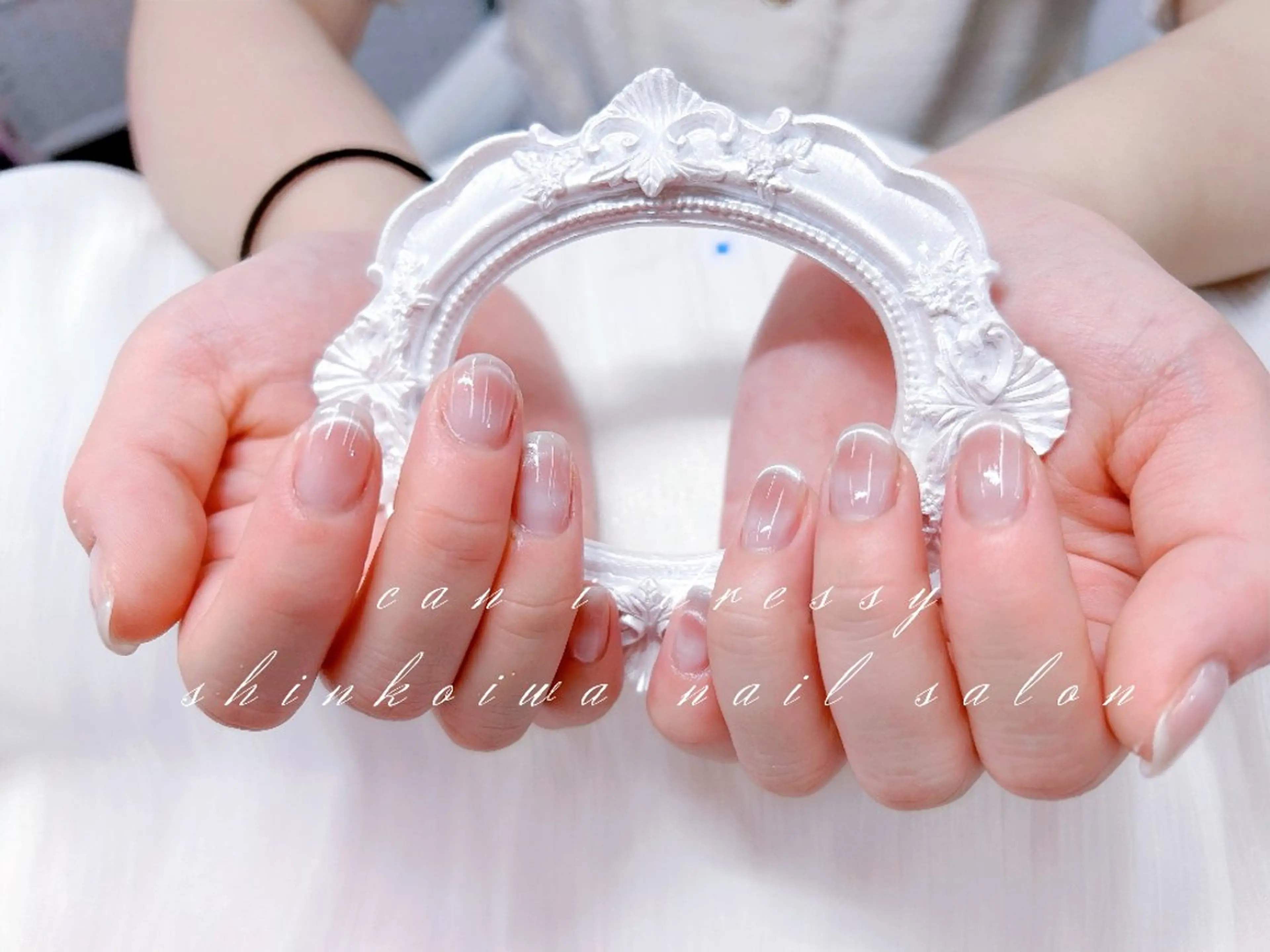 ネイル チークネイル マグネットネイル オフィスネイル ハンドネイル キャンアイドレッシー 新小岩のネイルデザイン