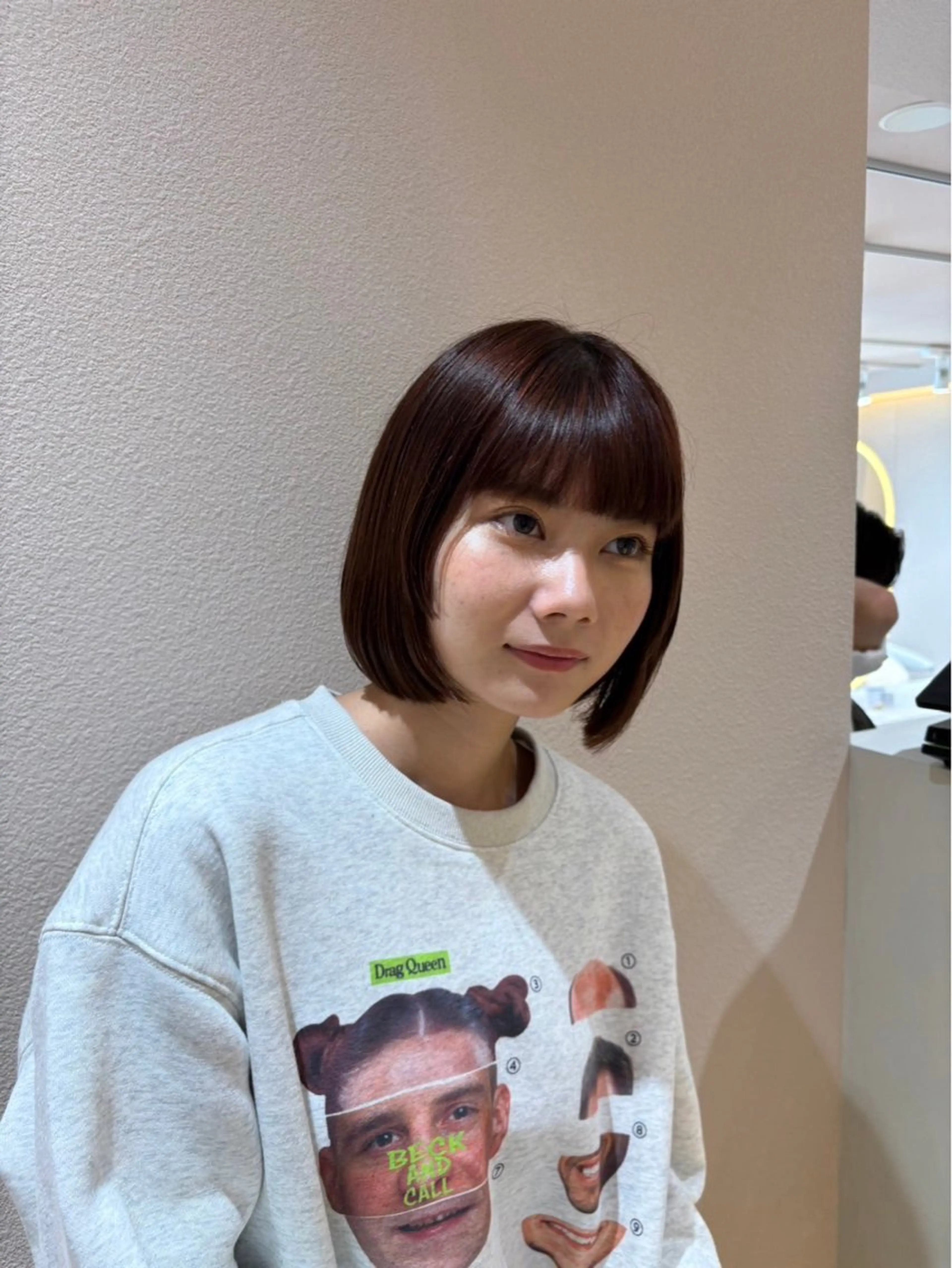 ショート カラー ボブ カット トリートメント レイヤーボブ特化/ 横浜/伊藤　怜のヘアスタイル