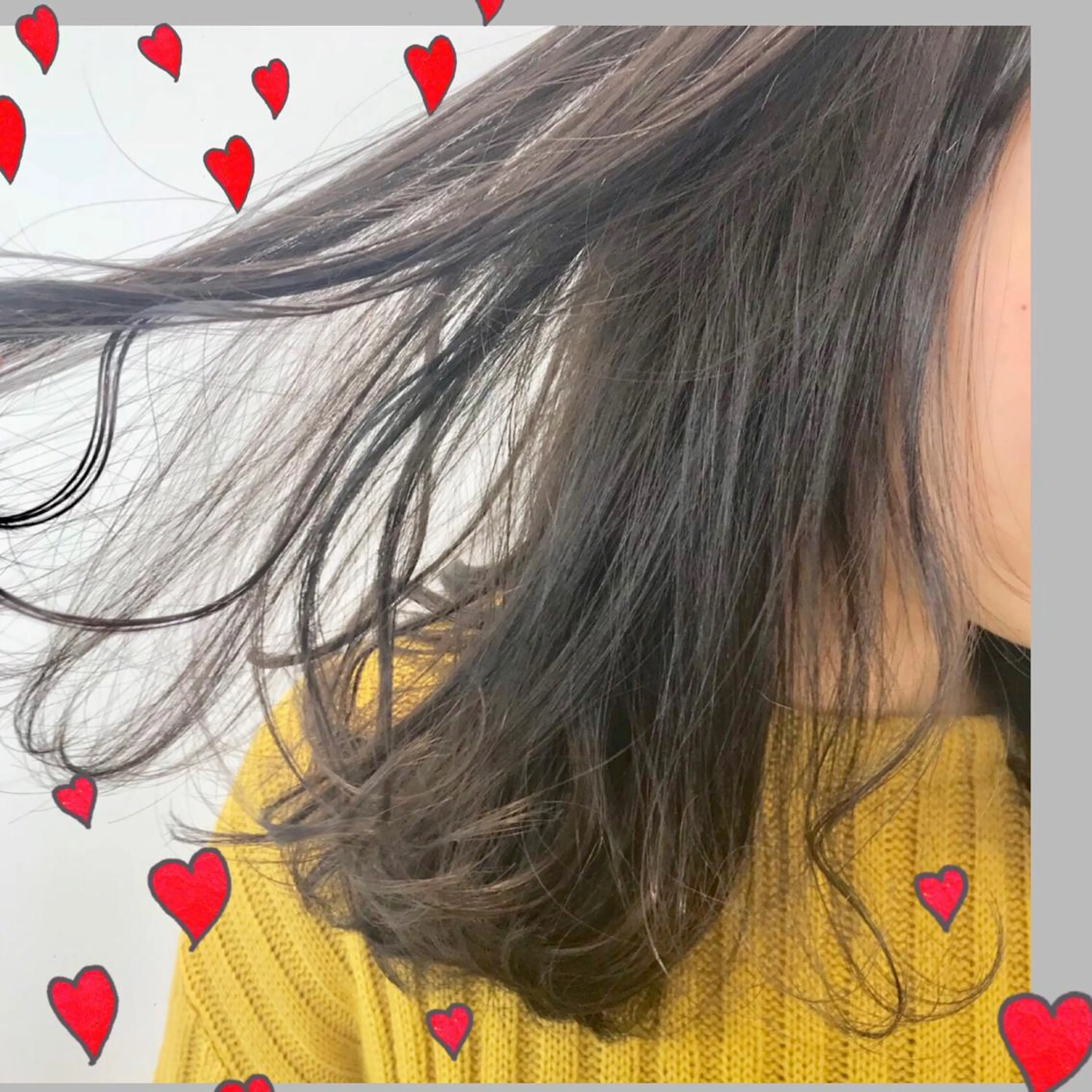カラー ブリーチ グレージュ ブリーチなしカラー 新宿駅近♡個室 ♡関口三都季🌜のヘアスタイル