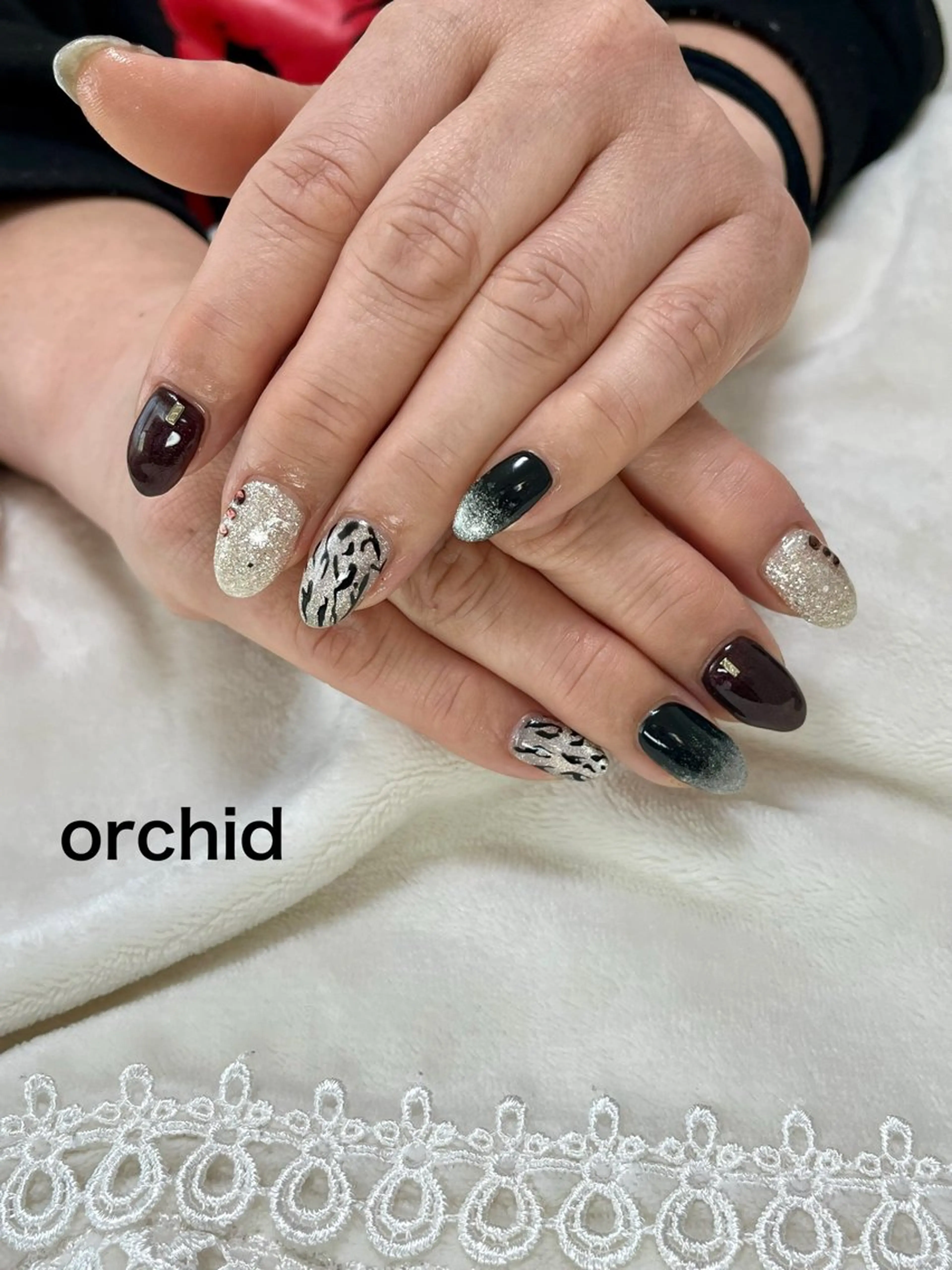 ネイル orchid ♡オーキッドのネイルデザイン
