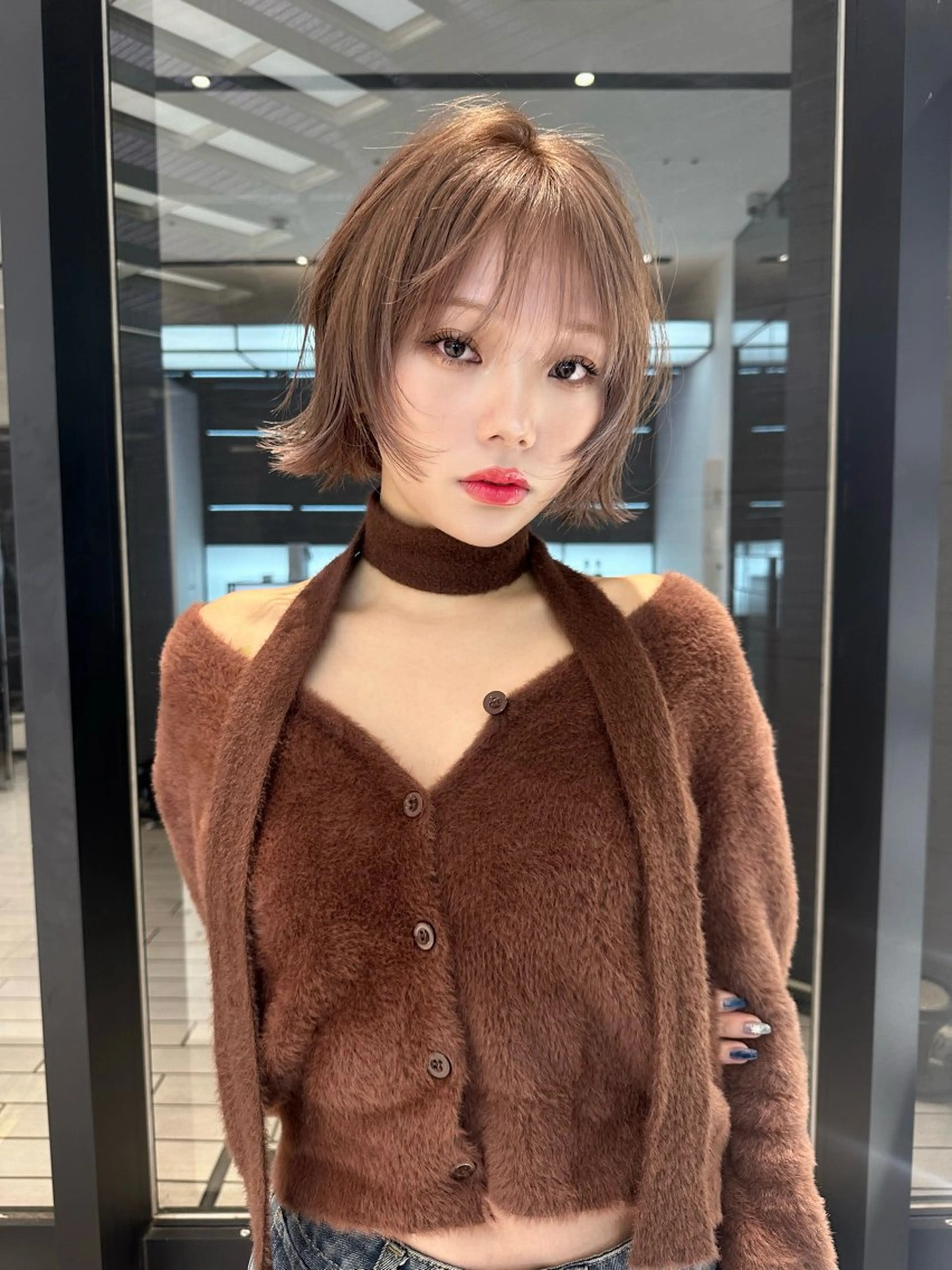 ミディアム ハッシュカット ✦·.⋆  SAYAのヘアスタイル