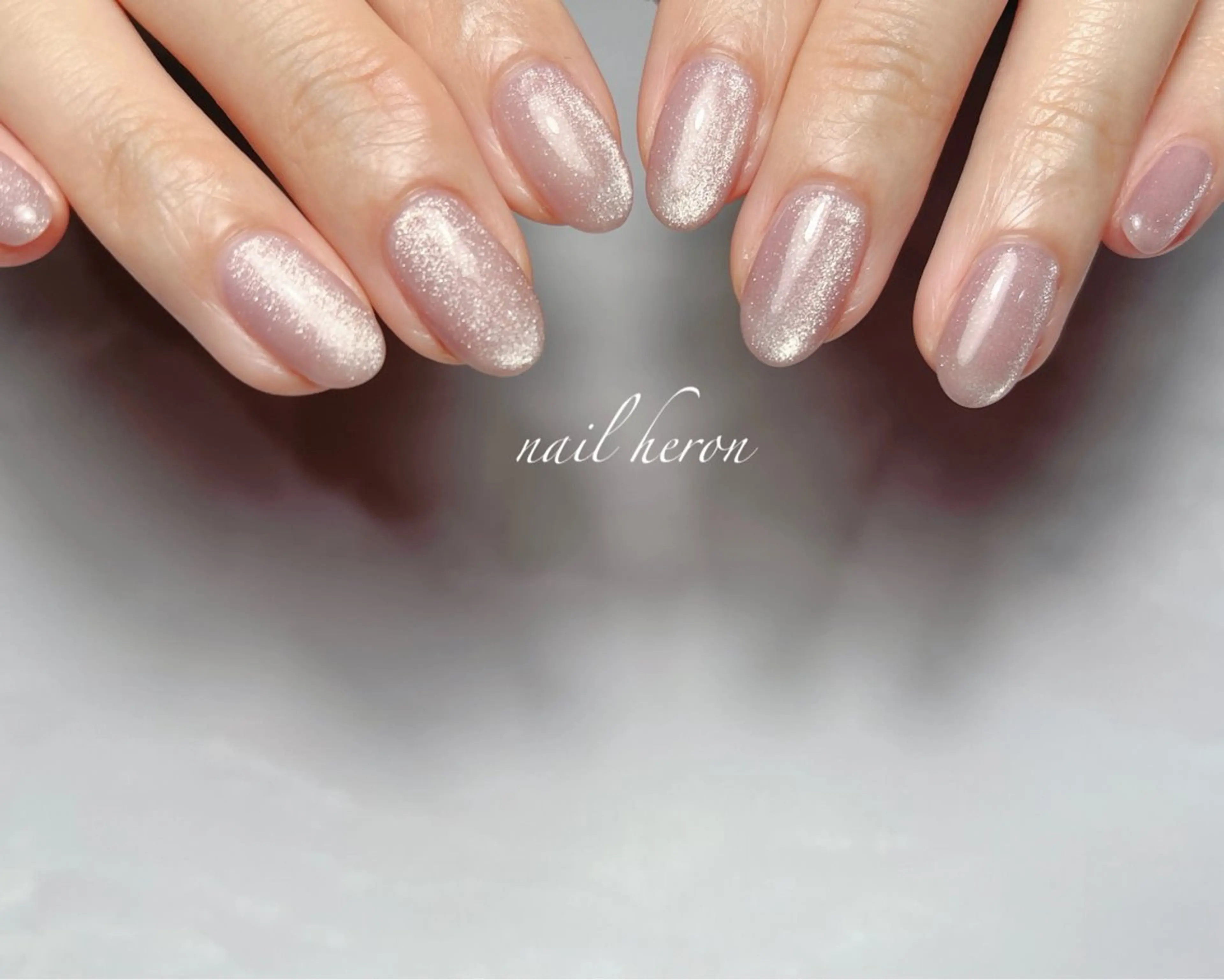 ネイル マグネットネイル ハンドネイル saki_ nail heronのネイルデザイン