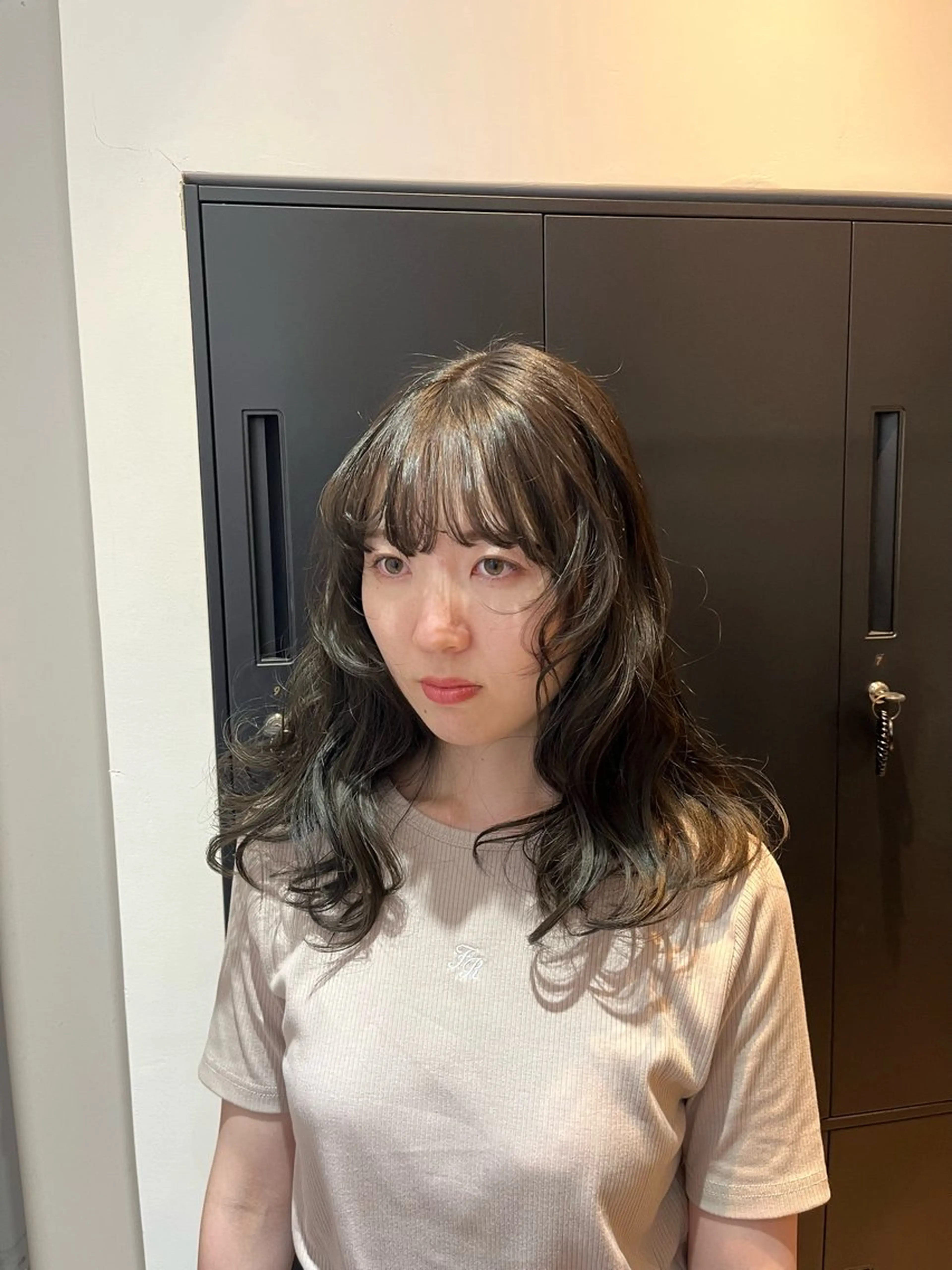 ロング カラー ヘアアレンジ 今井 香奈恵のヘアスタイル