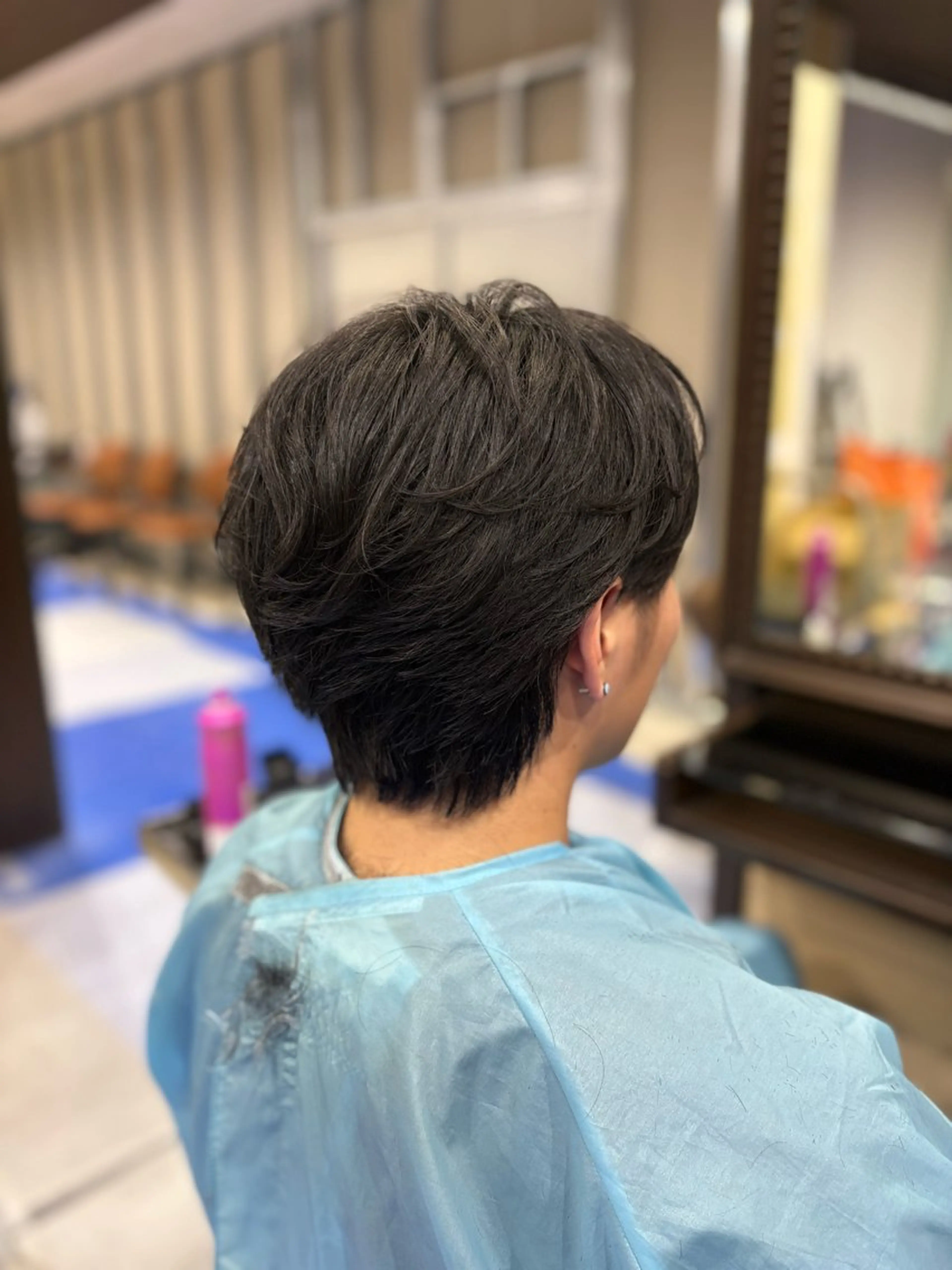 ミディアム メンズ メンズカットモデル 募集🚹✨荒井雛子のヘアスタイル