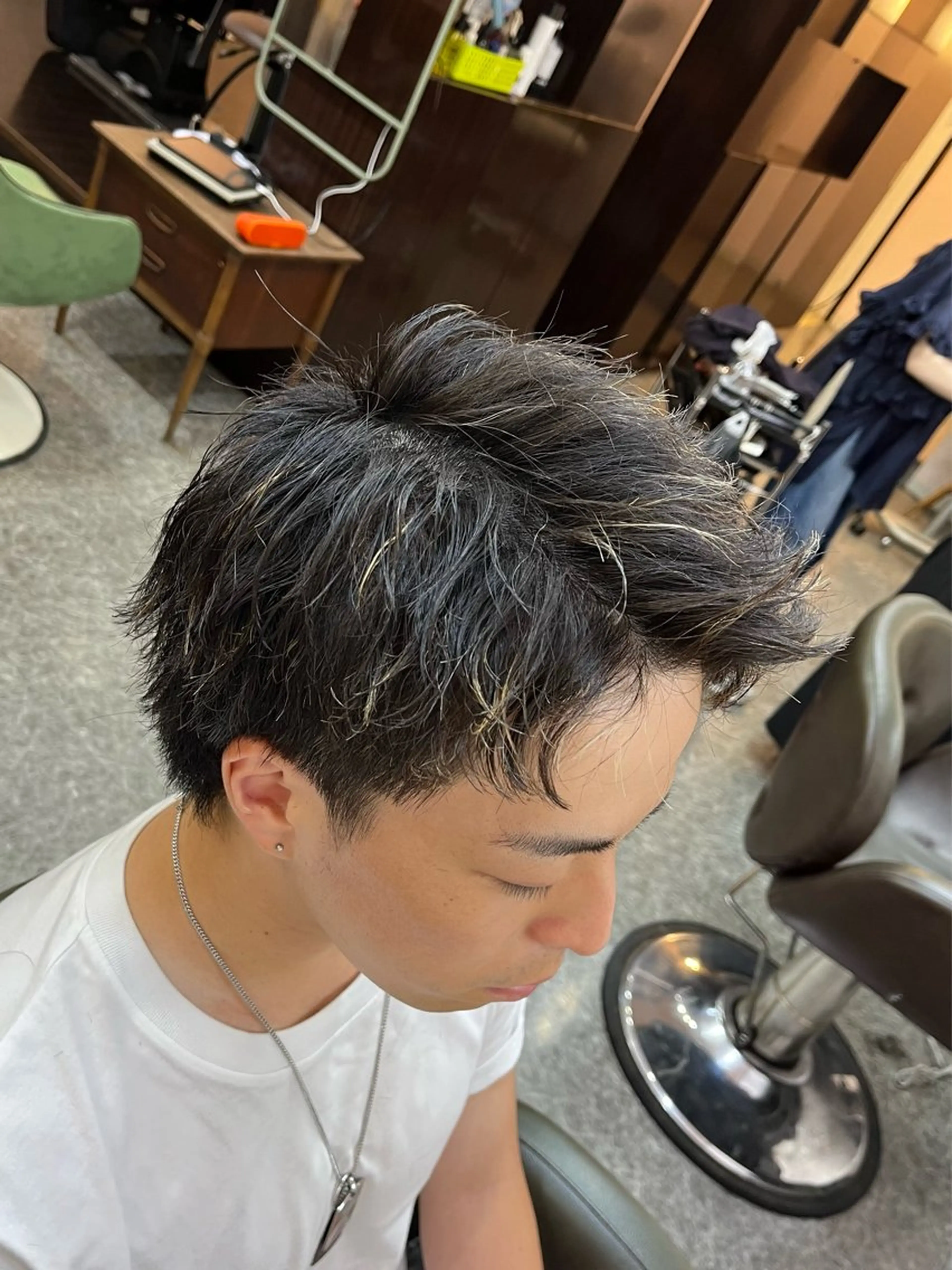 ミディアム パーマ CuMARi所属・後悔させません🌈パ ーマ⭕️🌈福本のヘアスタイル