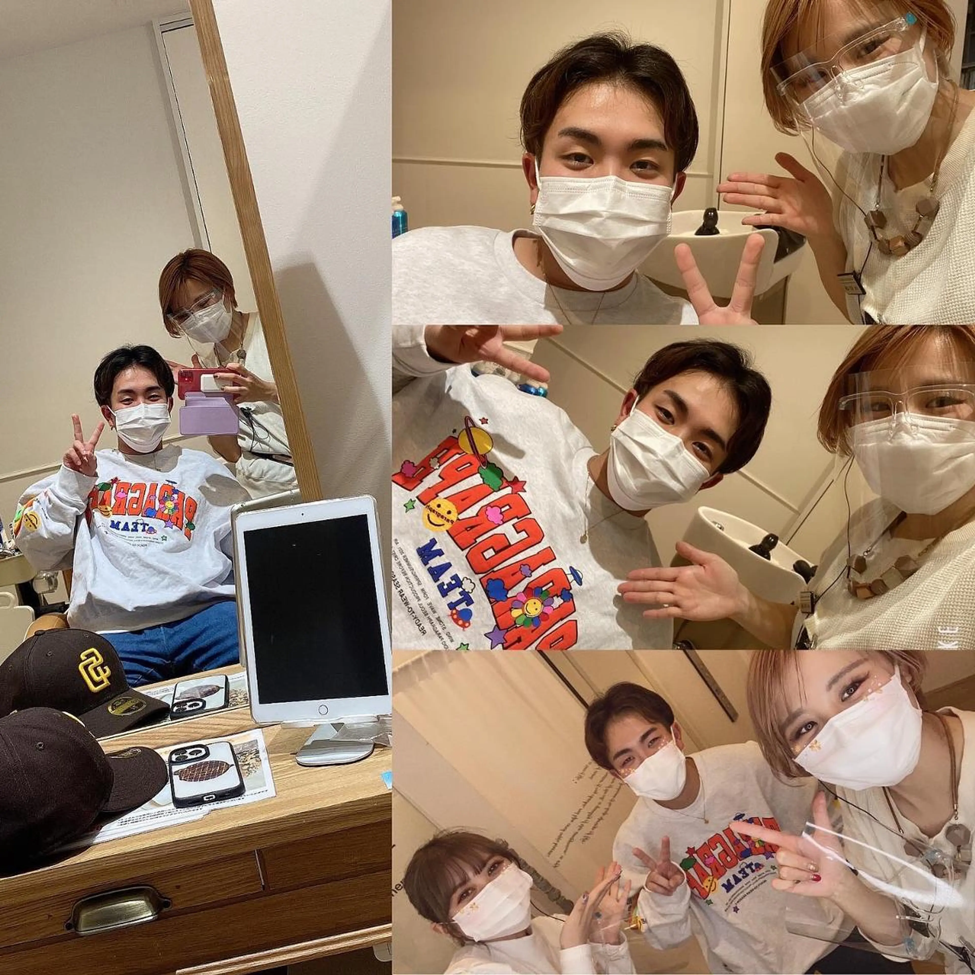 ショート カラー メンズ キッズ ショートボブ メンズショート ボブ ショートヘア ✂︎ショート、ボブ、 レイヤー🩵YUMIのヘアスタイル
