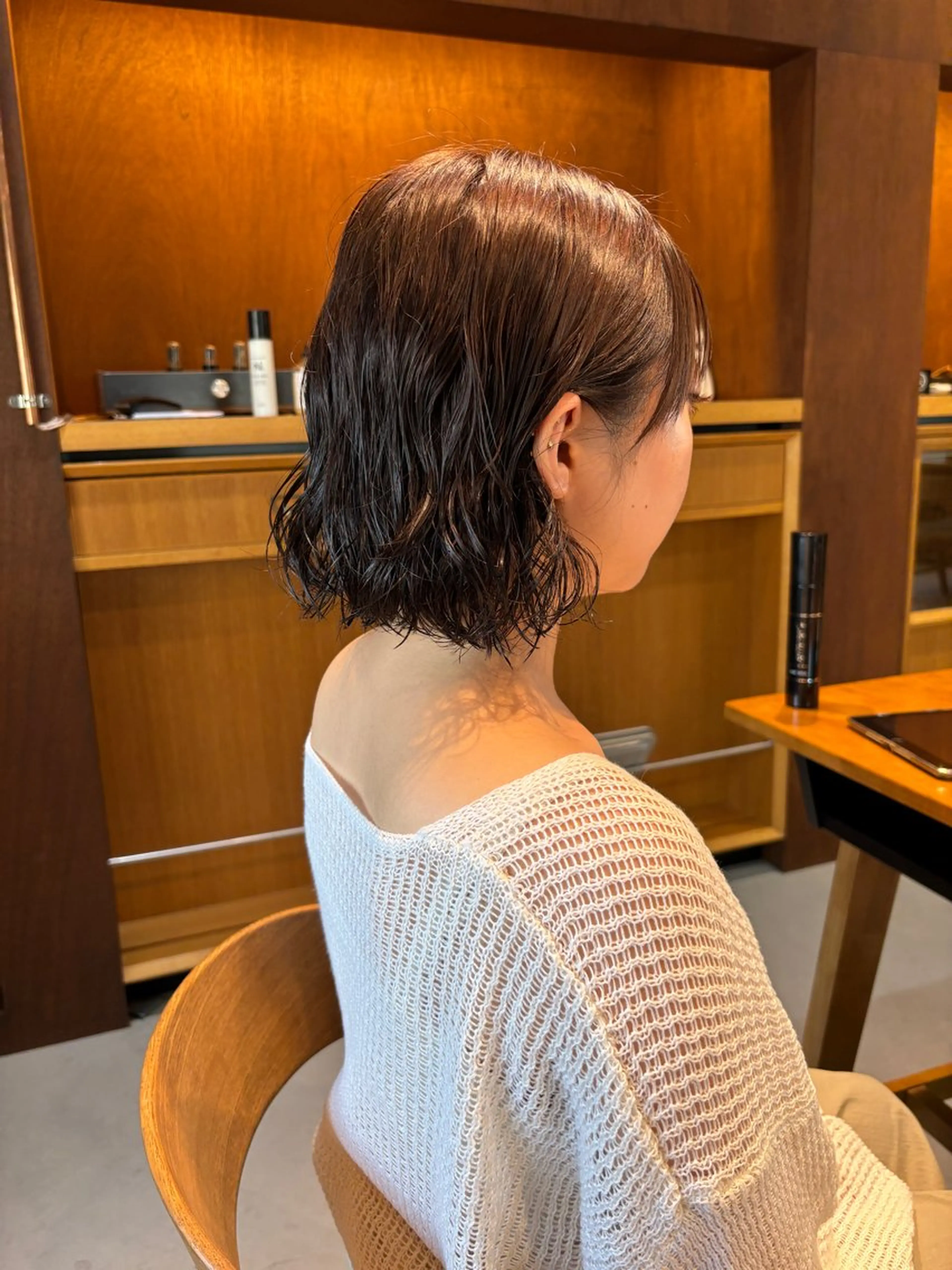 ショート カラー パーマ ボブ Chiho / 梅田 / ボブ/ パーマのヘアスタイル