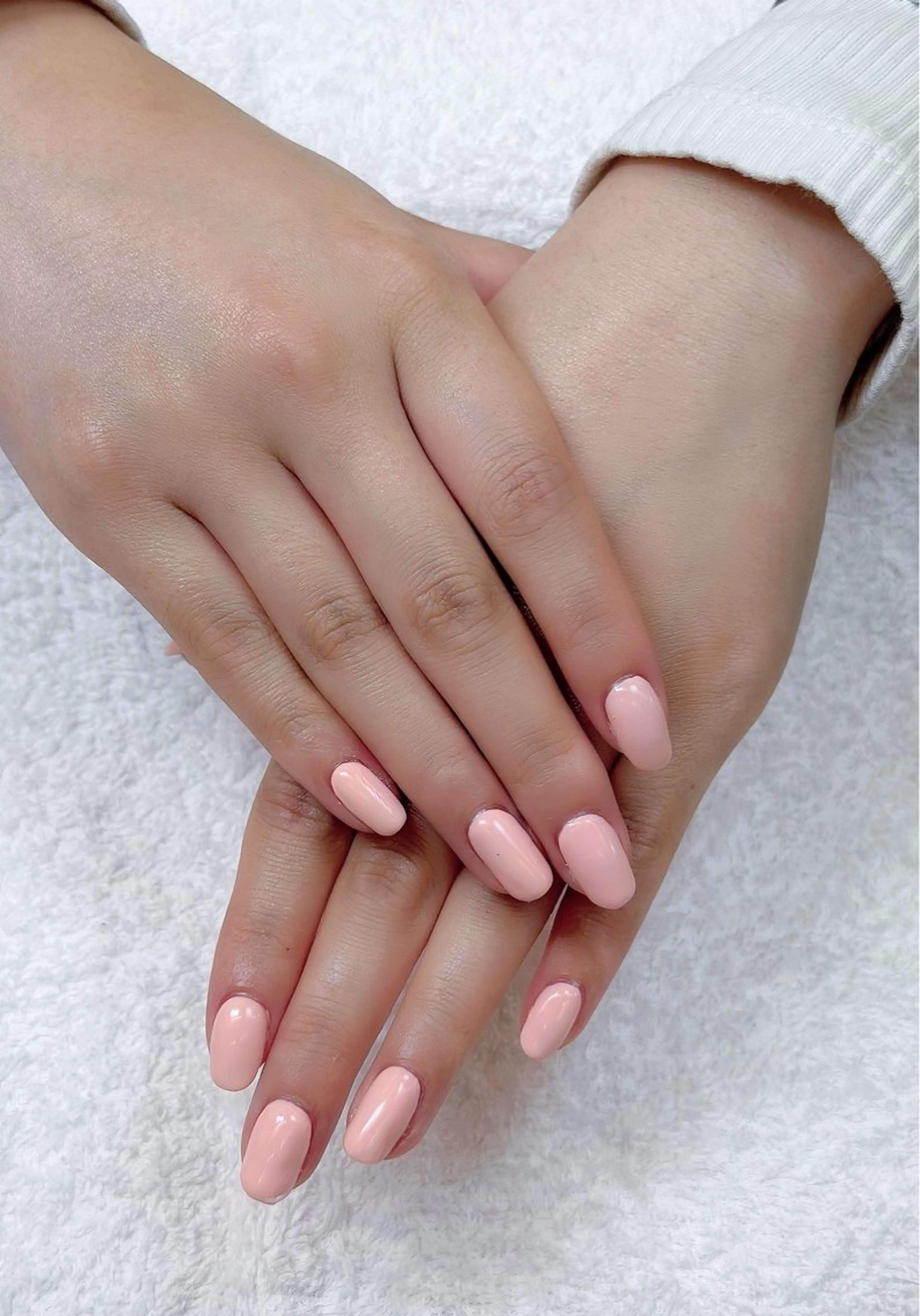 ネイル ジェルネイル ワンカラーネイル ハンドネイル Hamada Hinaのネイルデザイン