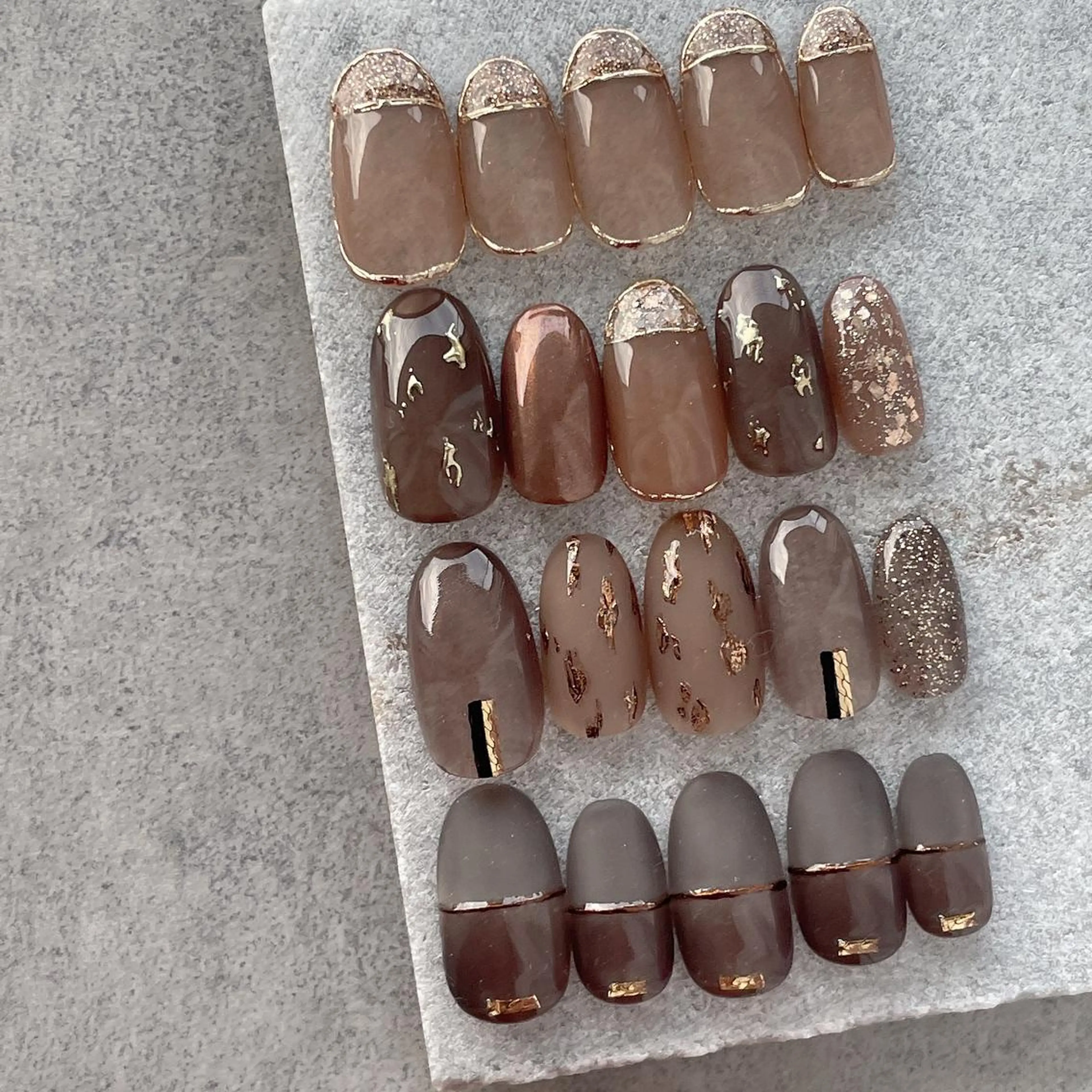 ネイル ニュアンスネイル ハンドネイル amulet TOMOMIのネイルデザイン