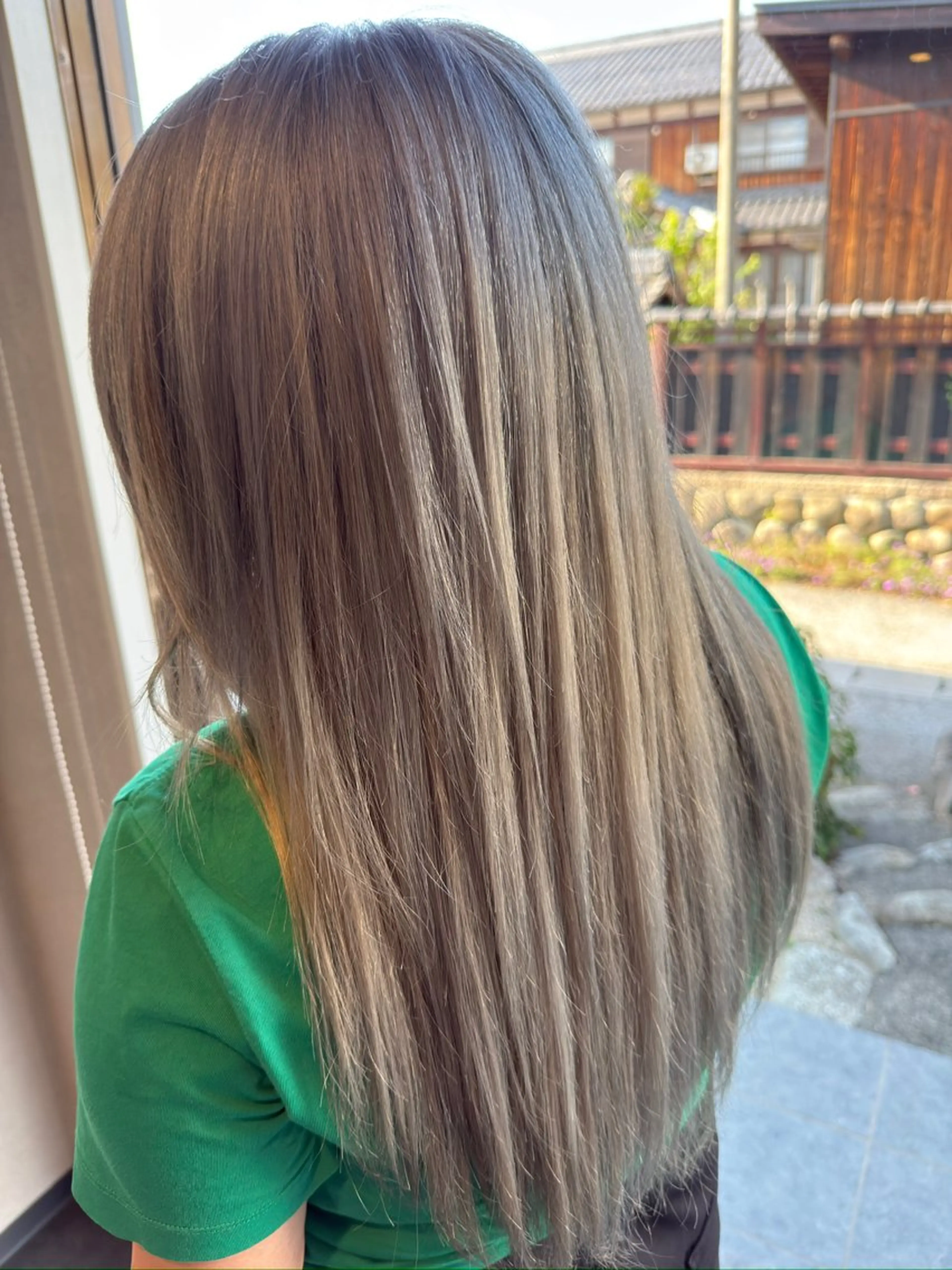 ロング ヘアカラー トリートメント 髪質改善⚡️カラー 🍀武久 誠🍀のヘアスタイル