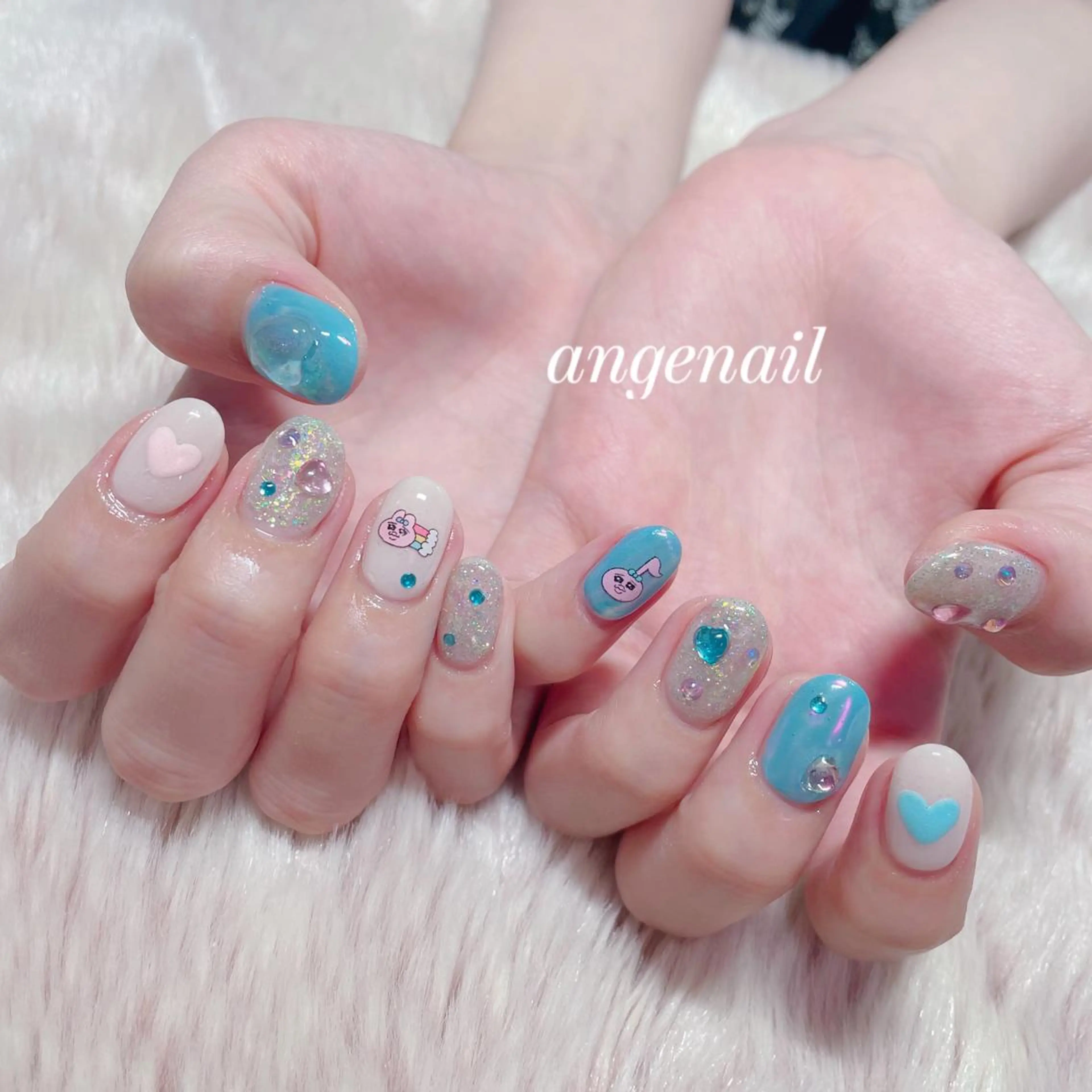 ネイル 持ち込み ハンドネイル オーナーネイリスト MAKIのネイルデザイン