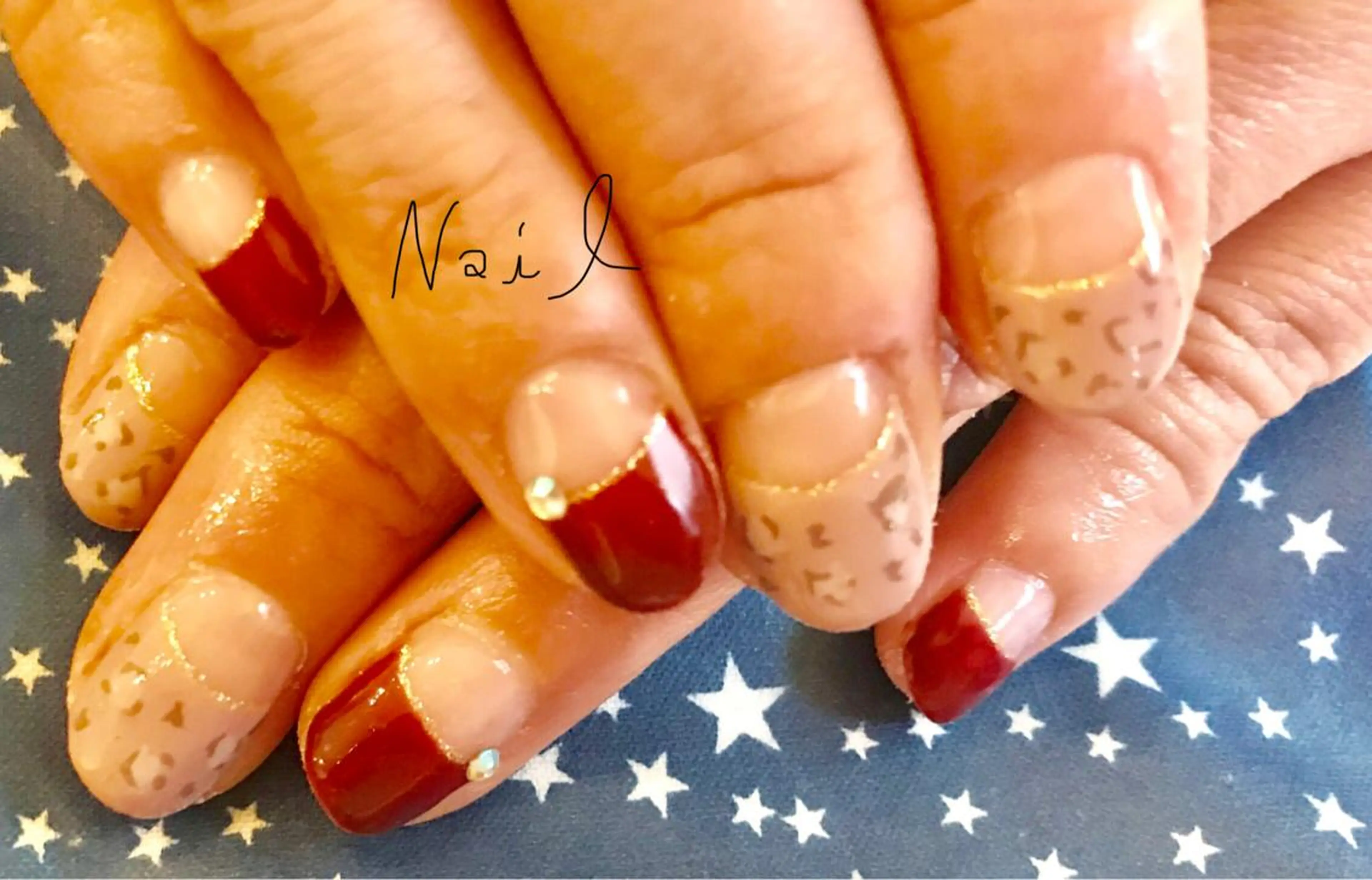 ネイル アニマル柄 RURU nailのネイルデザイン