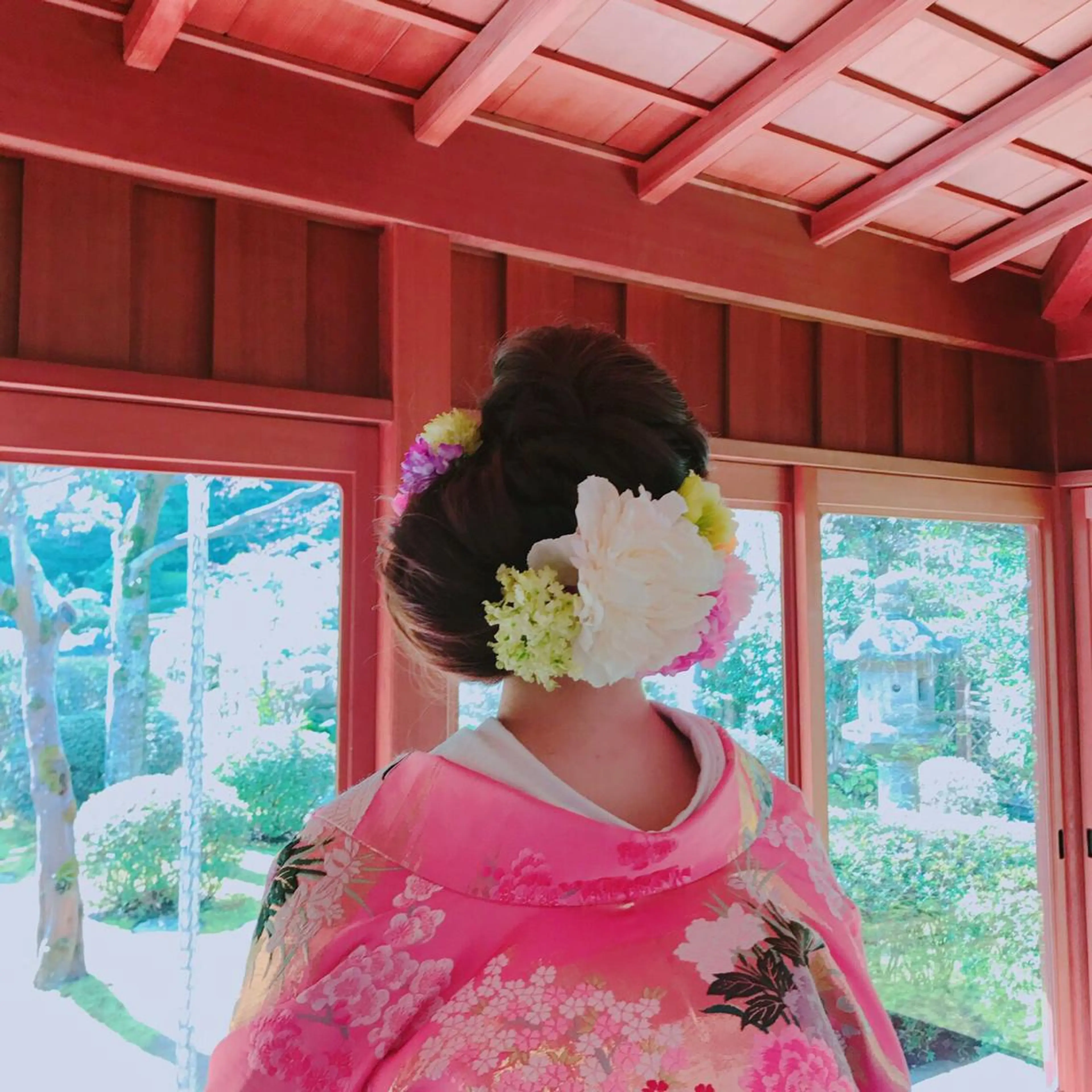 ロング ヘアアレンジ 石丸 洋子のヘアスタイル