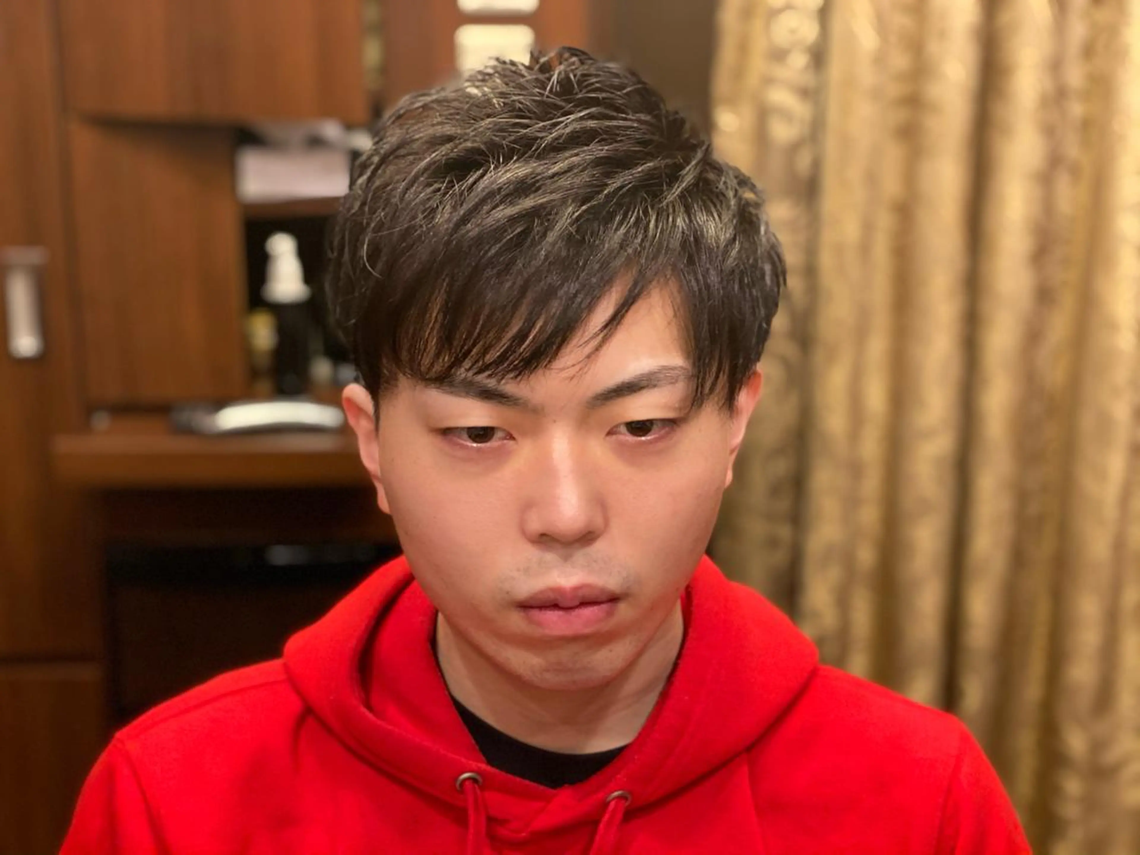 ショート メンズ 浅見 天翔のヘアスタイル