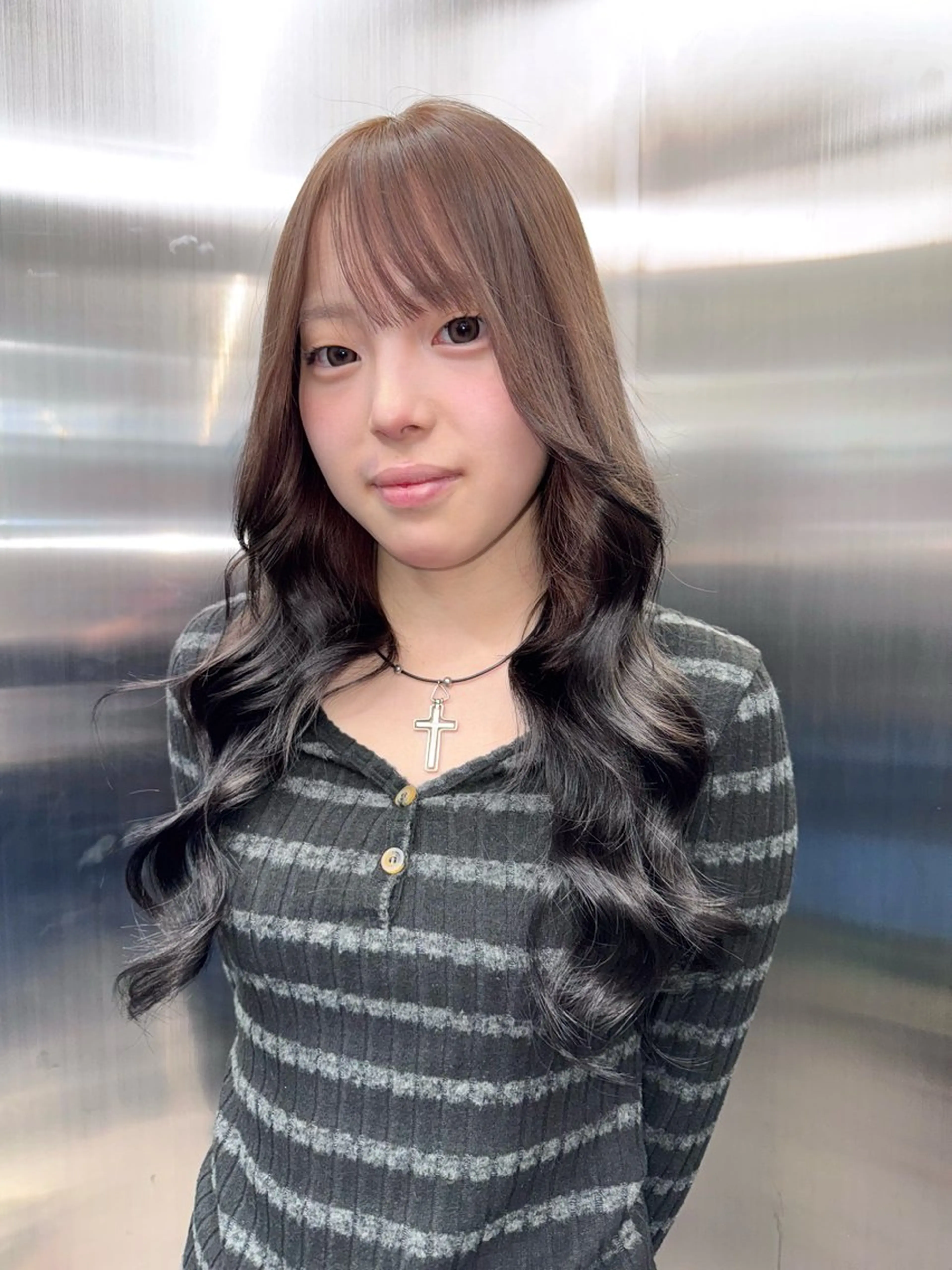 ロング カラー ブリーチ ダブルカラー ロング トリートメント EGO池袋所属・💫池袋/カラー/ shu💫のヘアスタイル