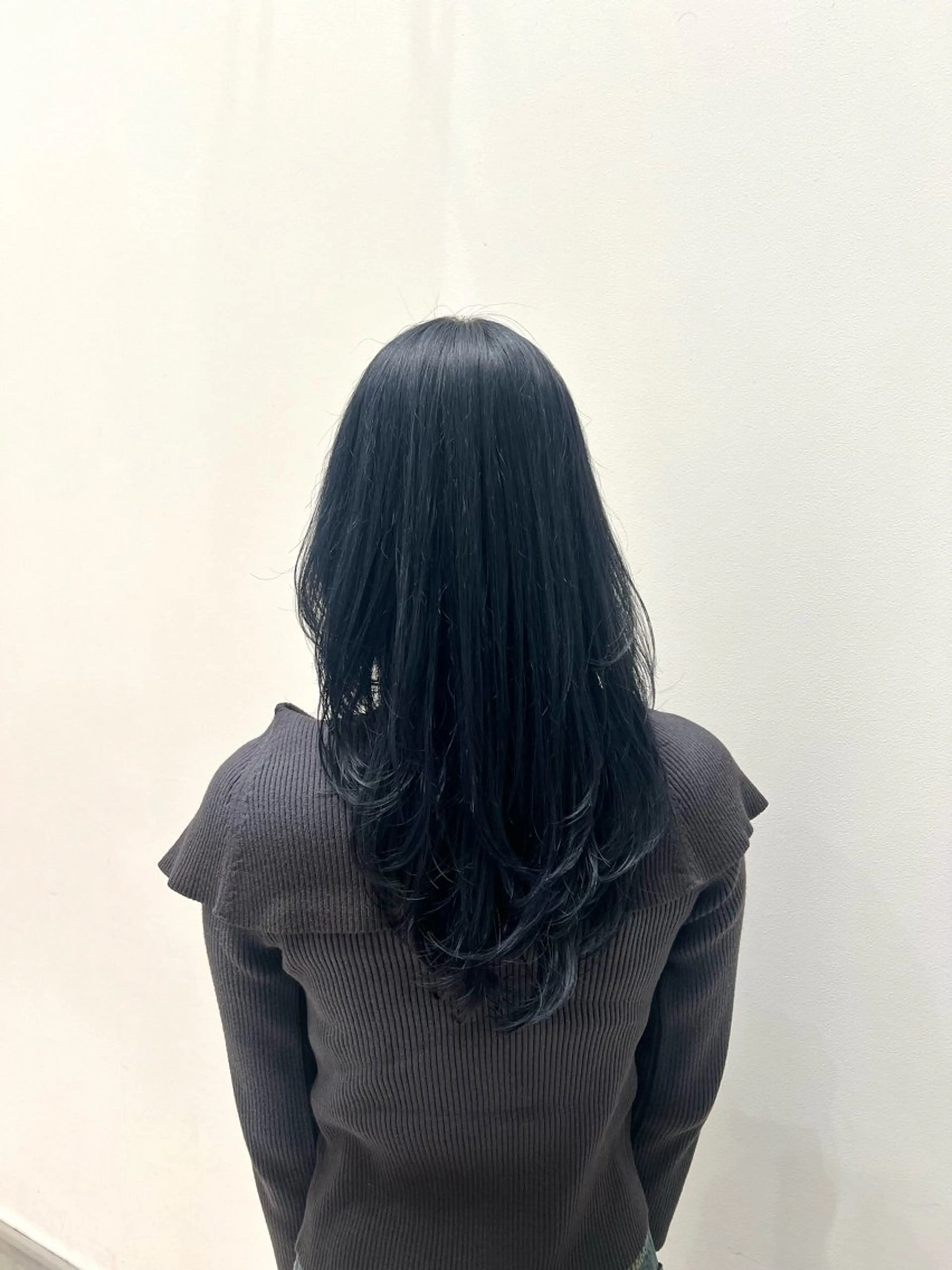 ロング カラー 黒阪 なみのヘアスタイル