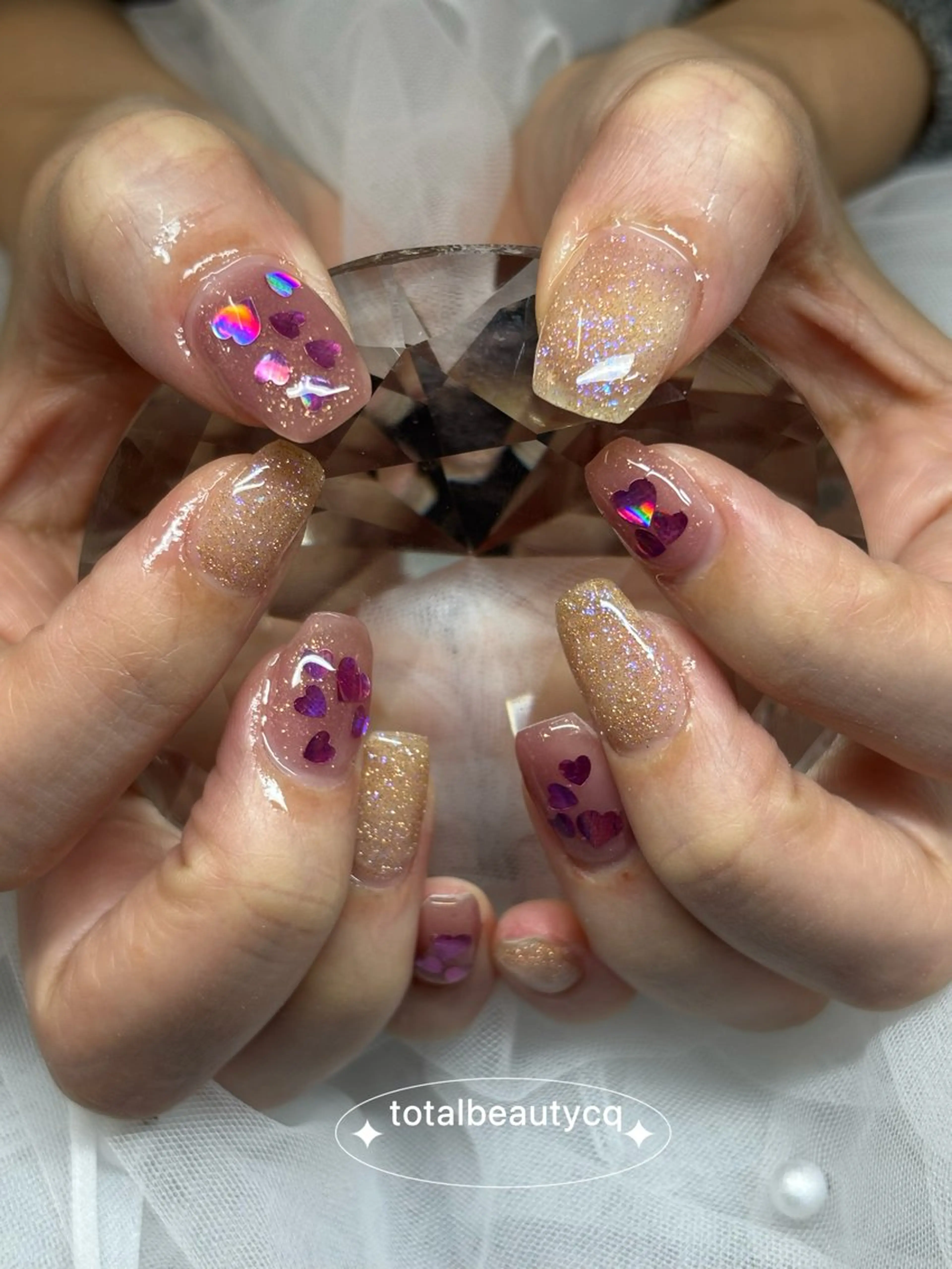 ネイル ハンドネイル トータルビューティー CQのネイルデザイン