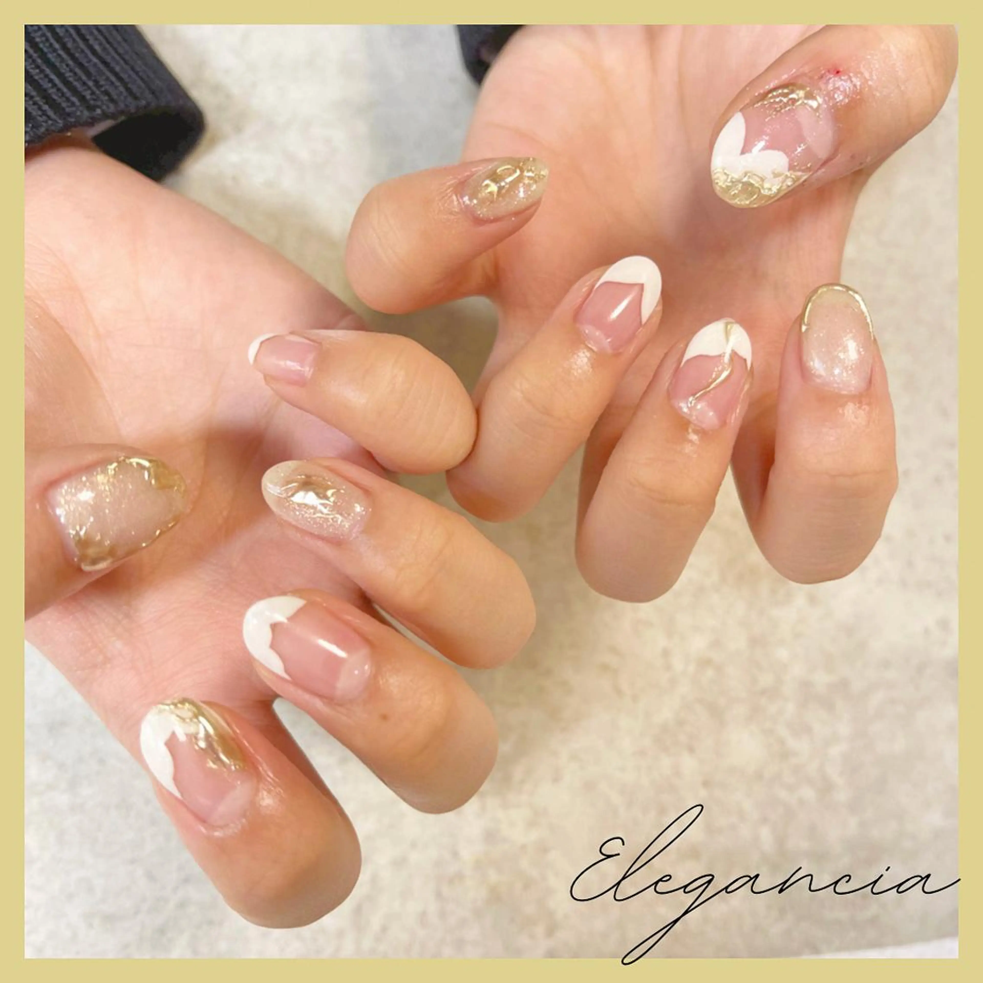 カラー ネイル ハンドネイル Elegancia. Hiromiのネイルデザイン