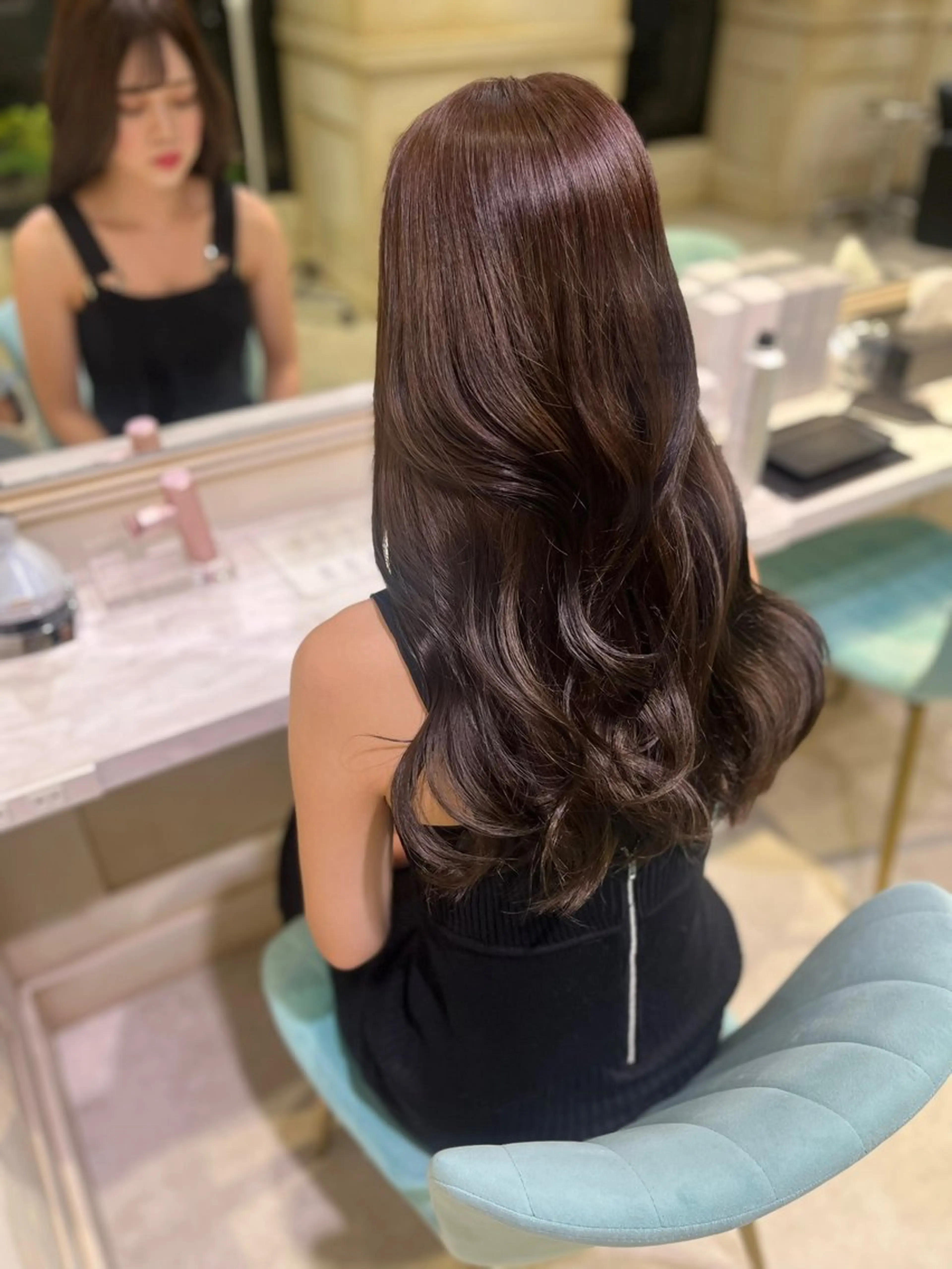 ロング カラー ヘアカラー トリートメント 🟠髪質改善縮毛矯正 YUTO🟠のヘアスタイル