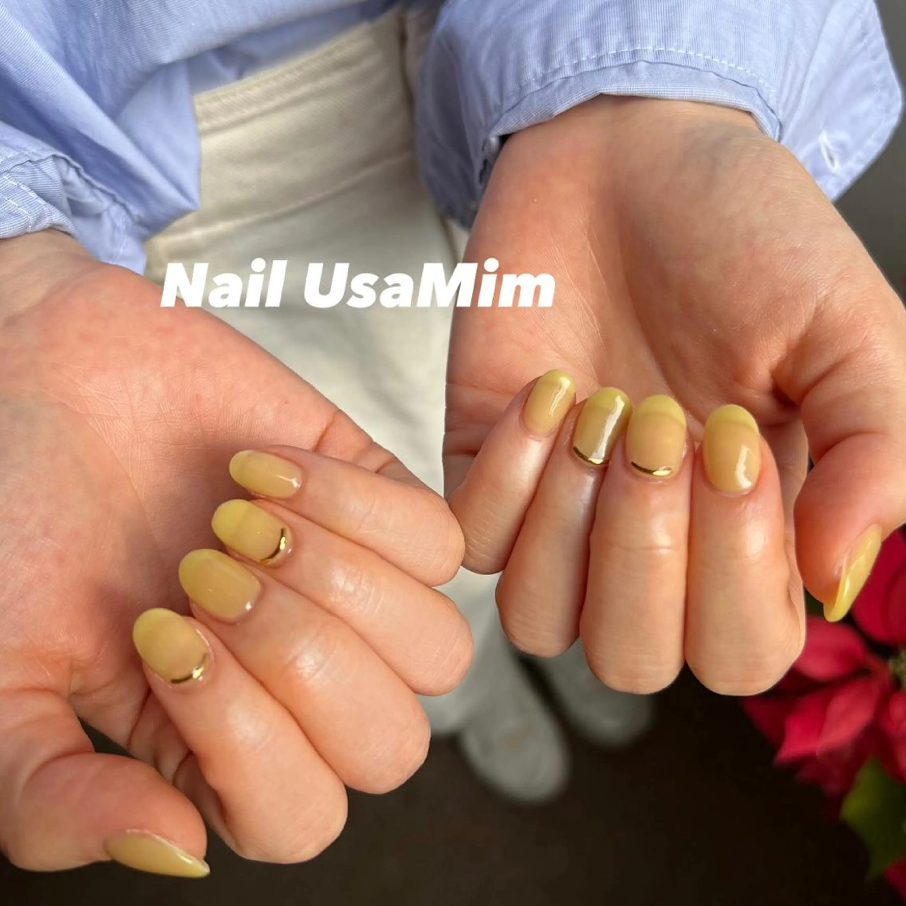 ネイル フットネイル ジェルネイル マグネットネイル 持ち込み ニュアンスネイル 本町ネイルNail UsaMimiのネイルデザイン
