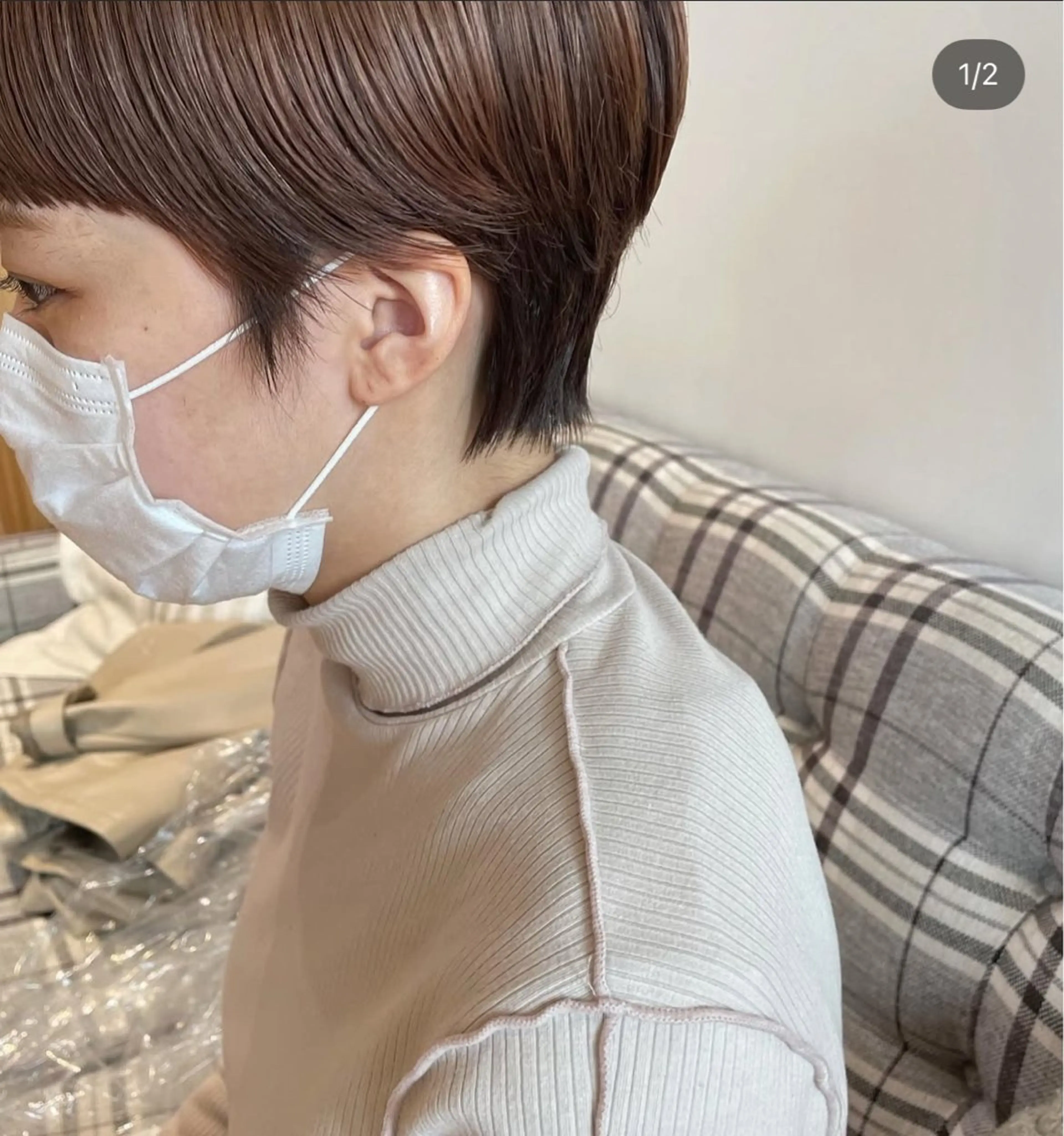 ショート 暖色カラー/ダブル カラー/名古屋/辻のヘアスタイル