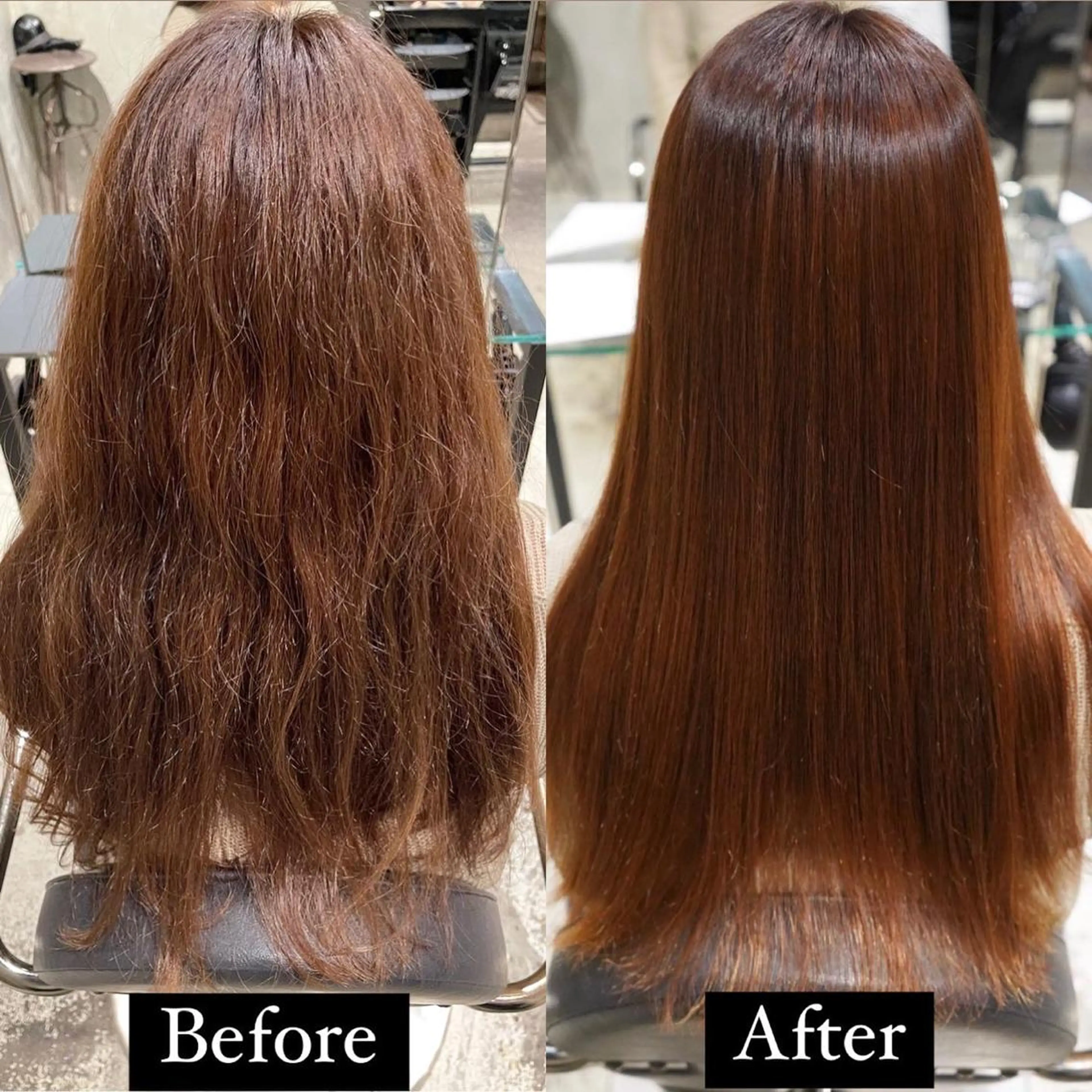 ロング 縮毛矯正 縮毛矯正 トリートメント 🌈新宿/縮毛矯正/ 髪質改善/福原🌈のヘアスタイル