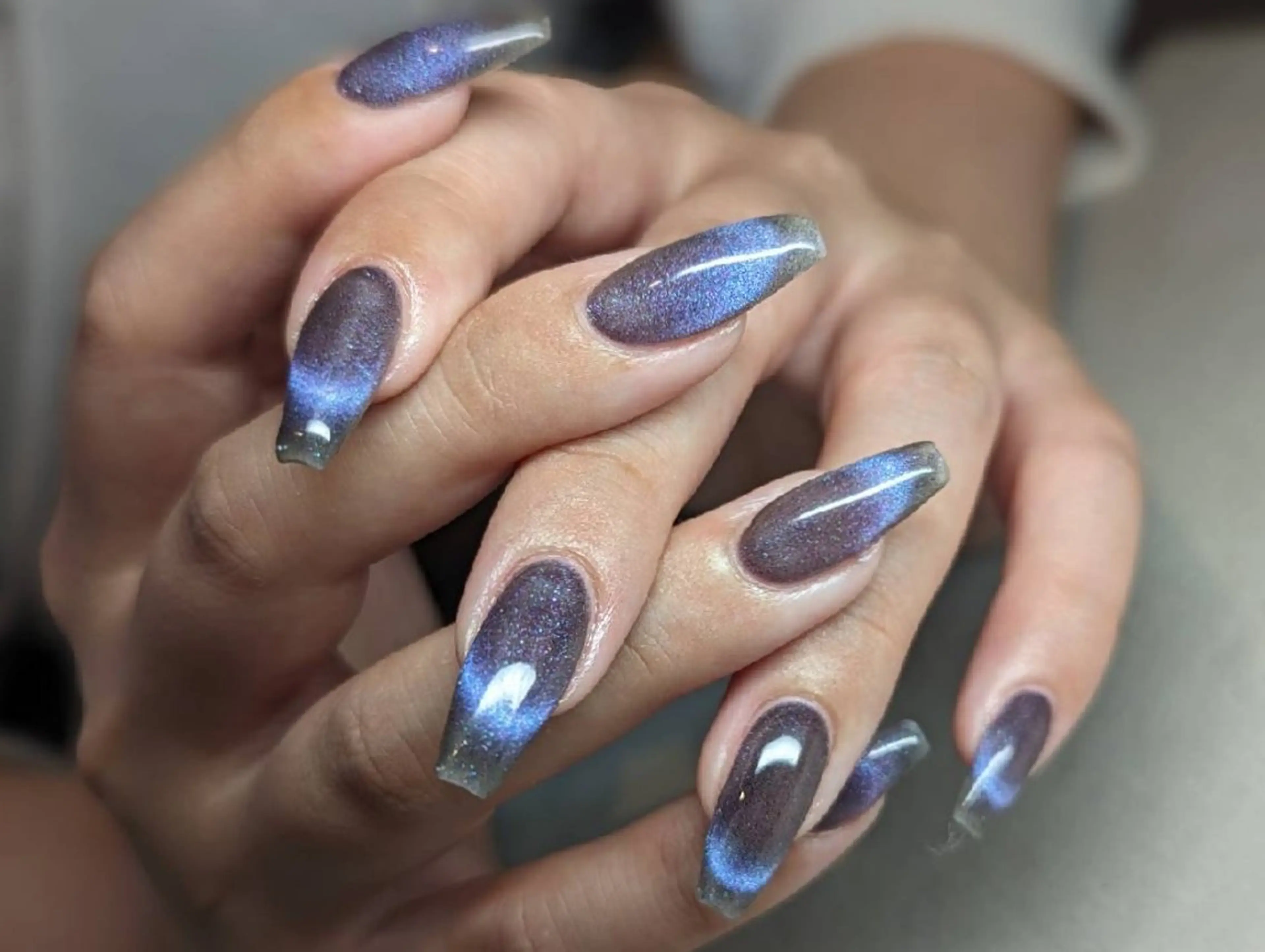 ネイル マグネットネイル Nailsalon BEeR。のネイルデザイン