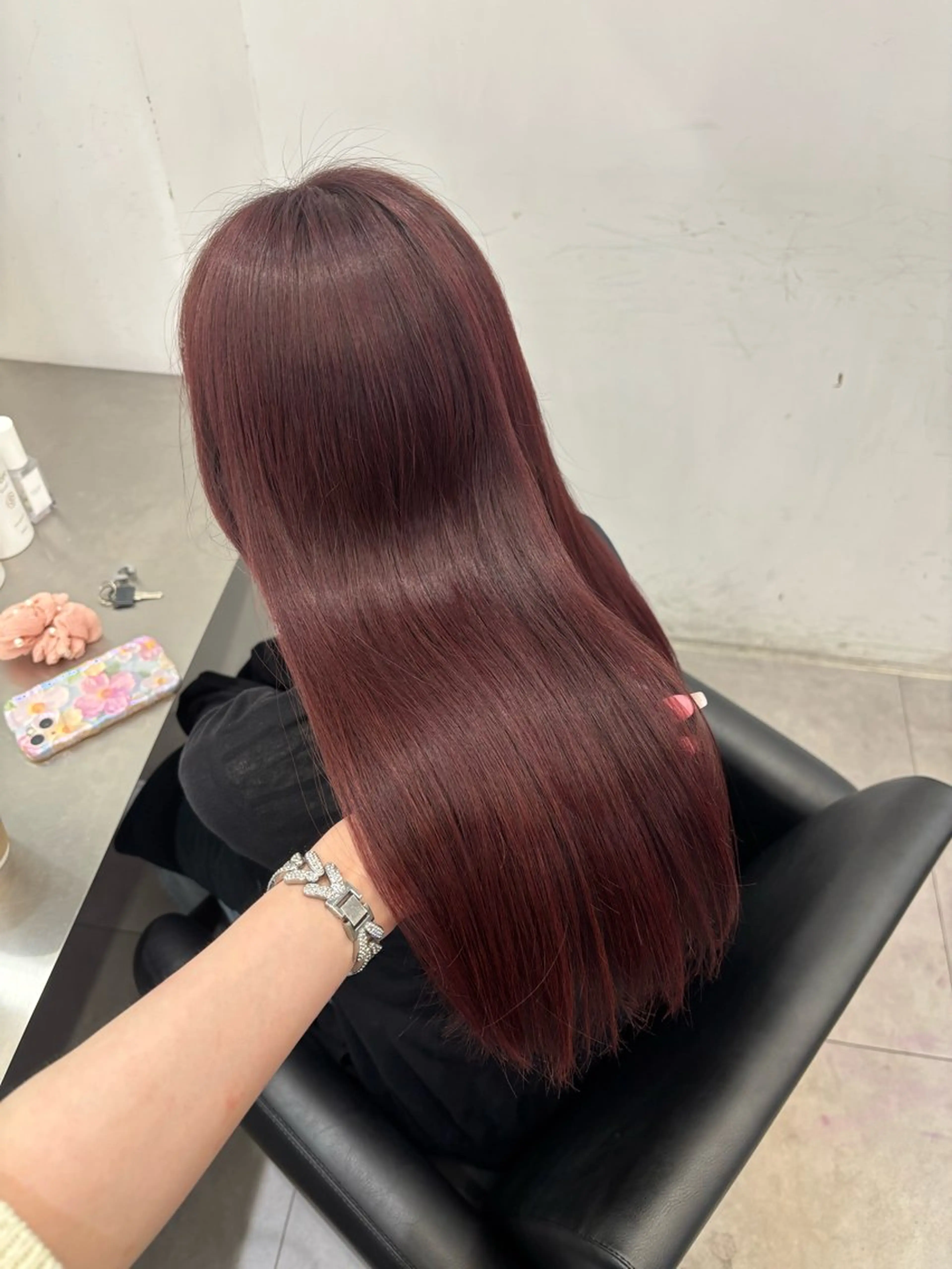 ロング カラー ヘアカラー Core かんなのヘアスタイル