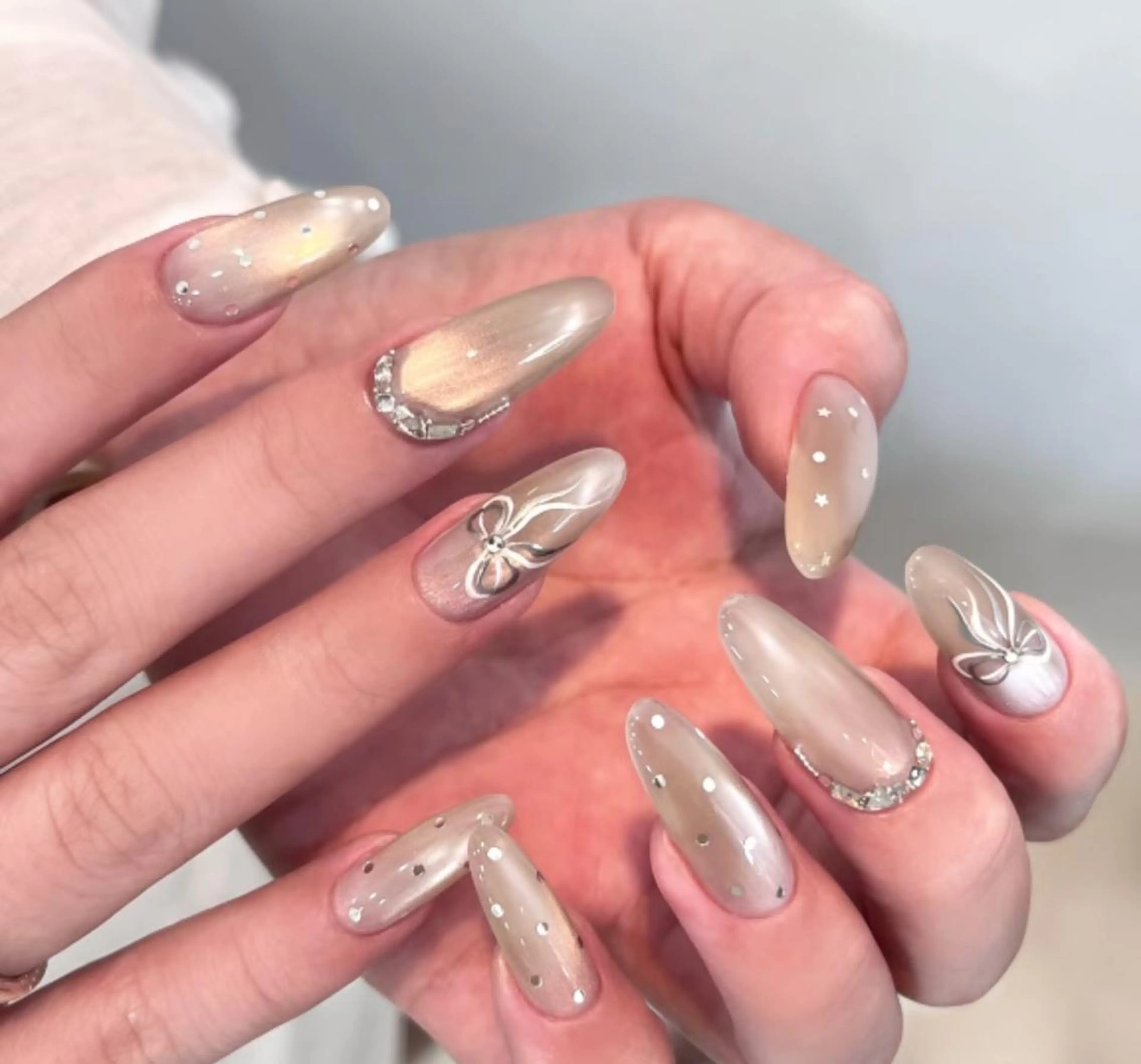 ネイル ハンドネイル By moonネイル 🌷ワンホン/韓国風のネイルデザイン