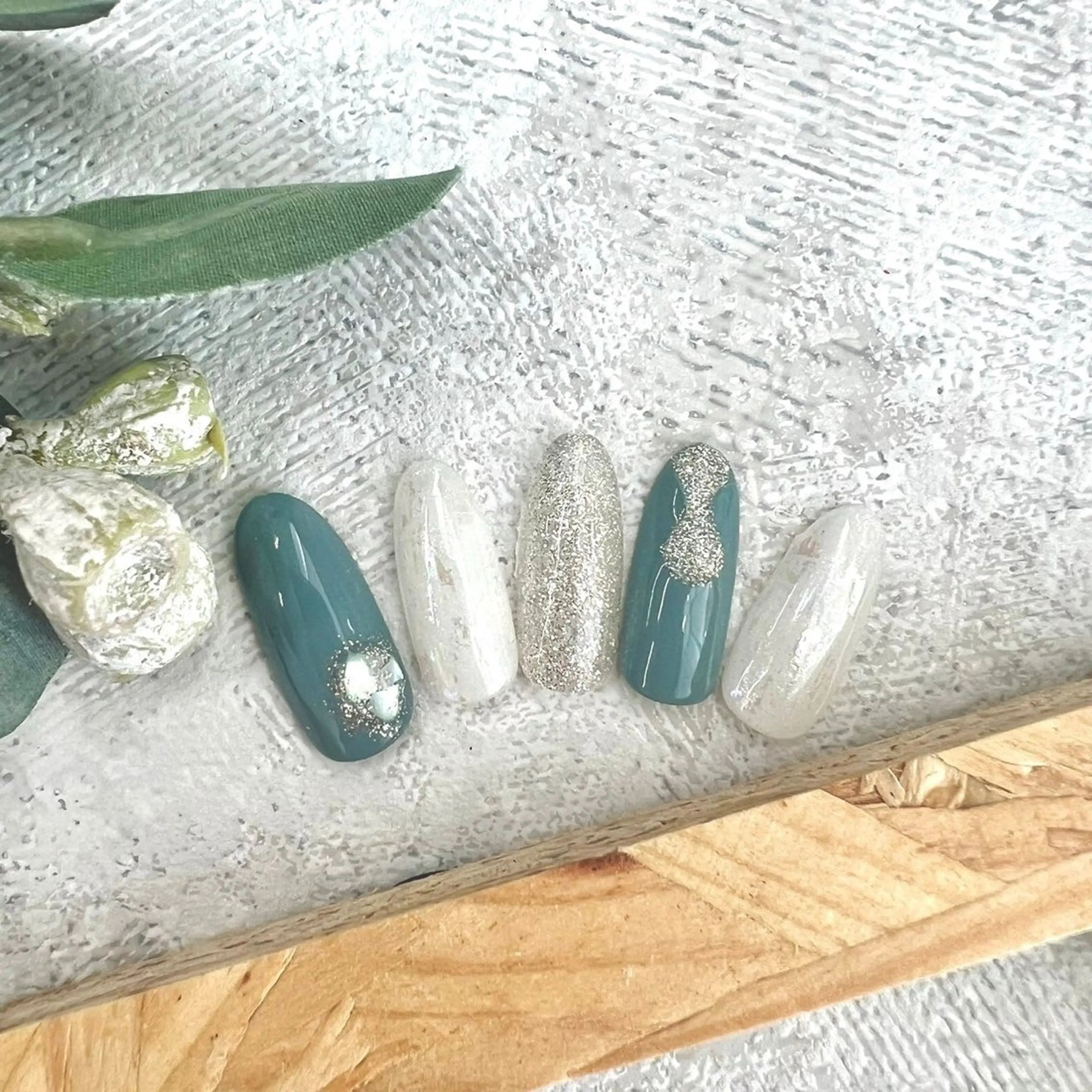 ネイル ⭐︎休業中の練習⭐︎ JNA認定講師髙橋のネイルデザイン