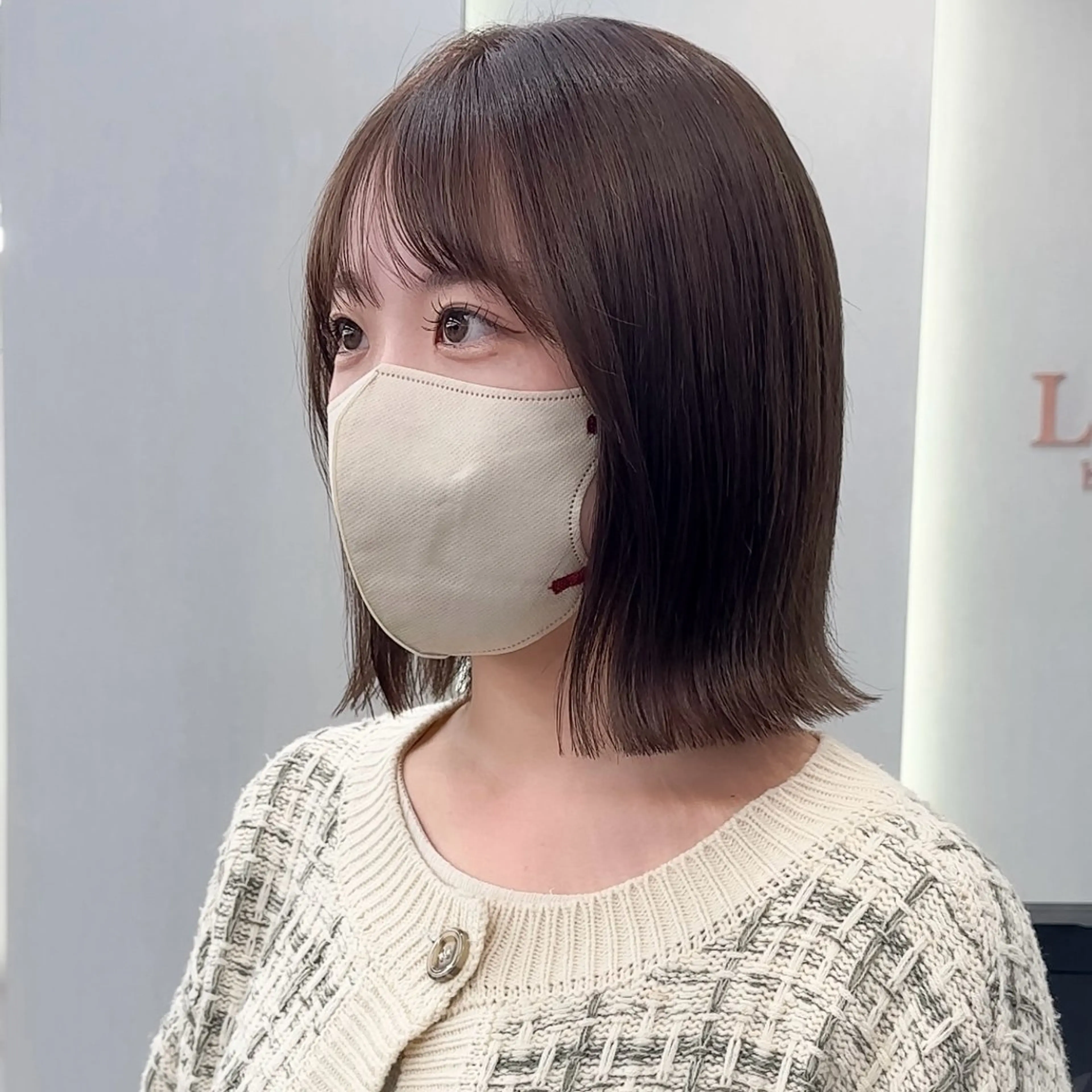 ミディアム 縮毛矯正/韓国ヘア /レイヤー🎀ミズキのヘアスタイル