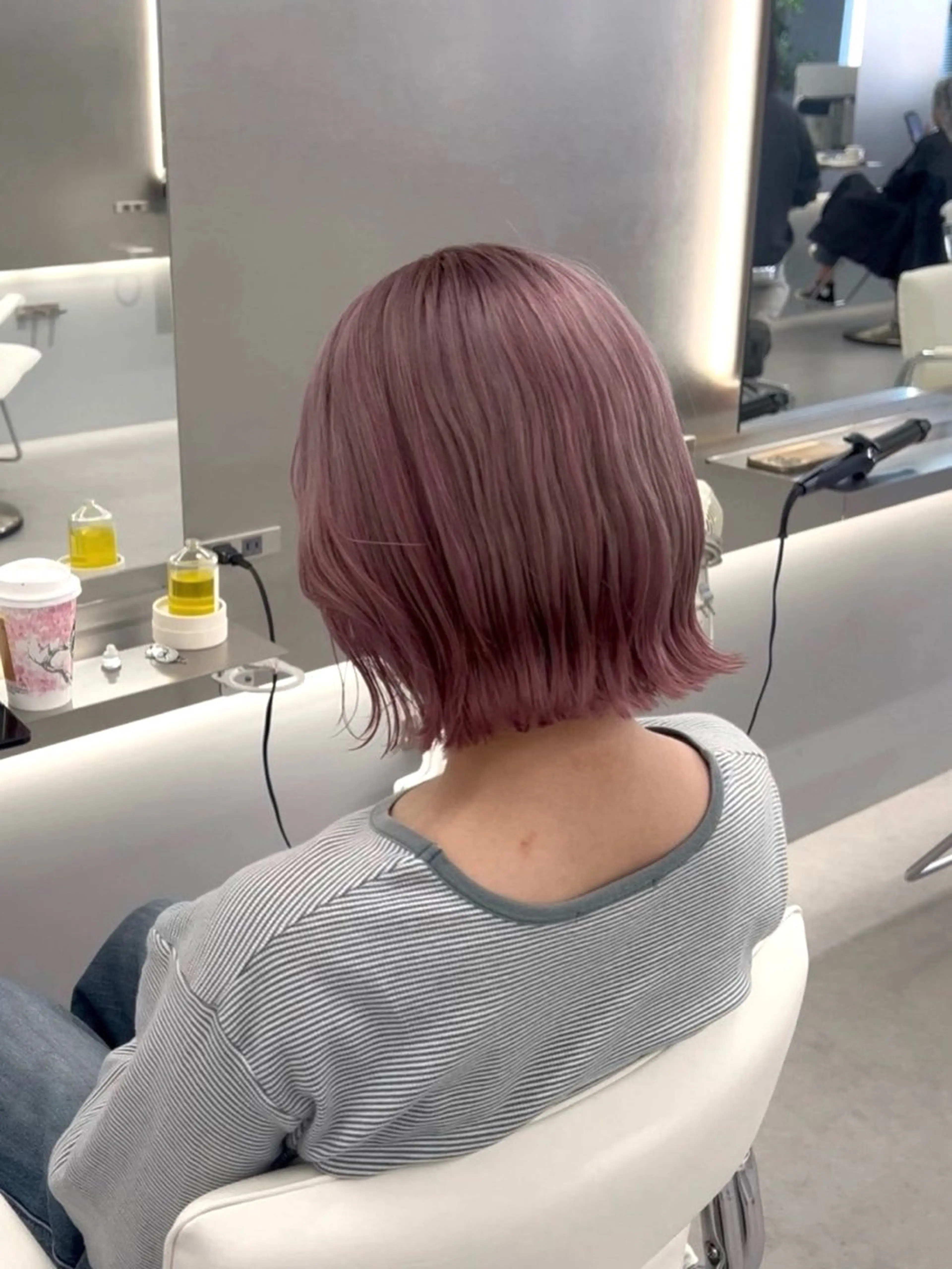 1bleach+オンカラーの写真