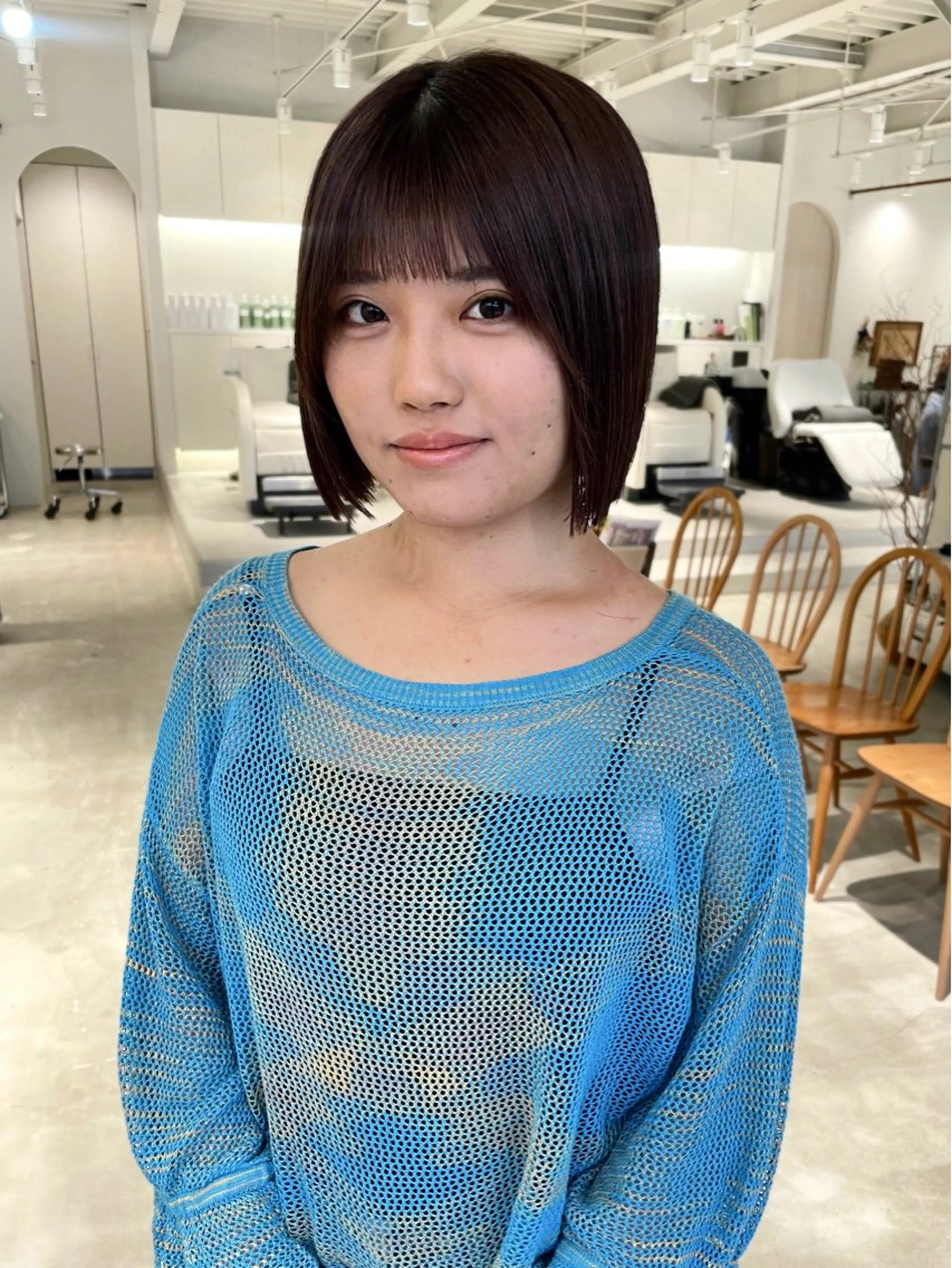 ショート カット 林 千聖のヘアスタイル