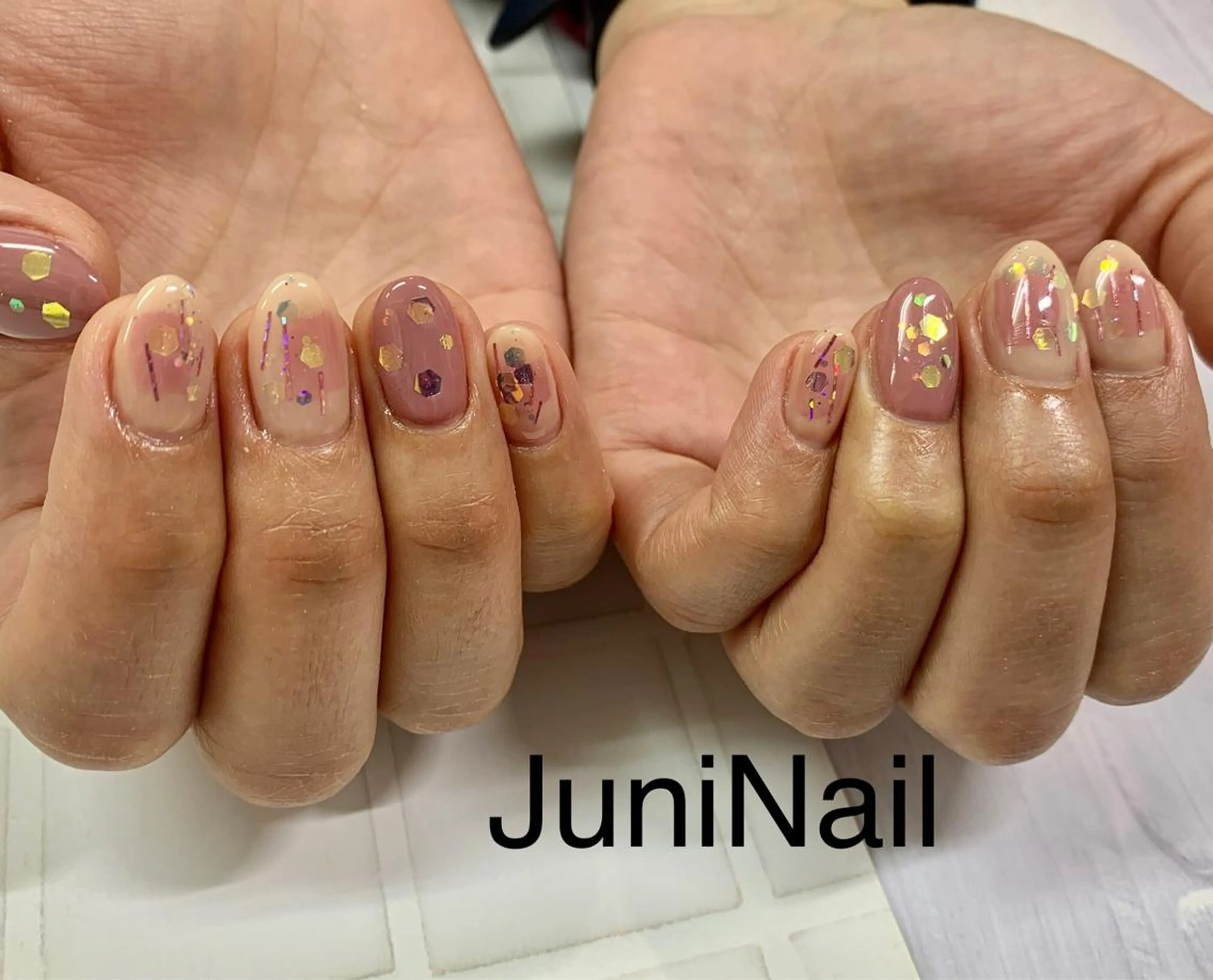 ネイル ハンドネイル JuniNail 주니네일🇰🇷suのネイルデザイン