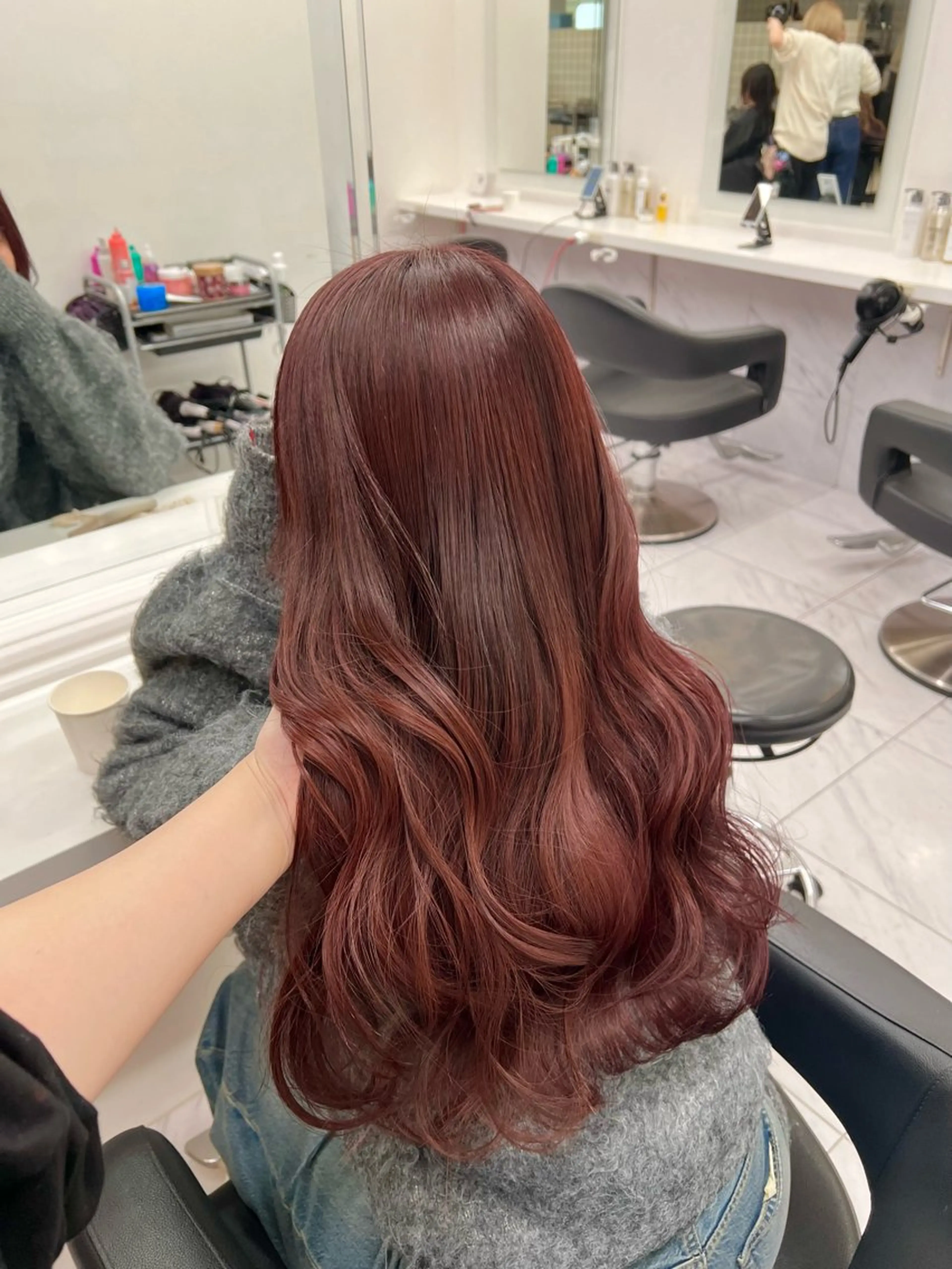 ロング カラー 💖札幌カラー 指名No.1💖玲奈のヘアスタイル
