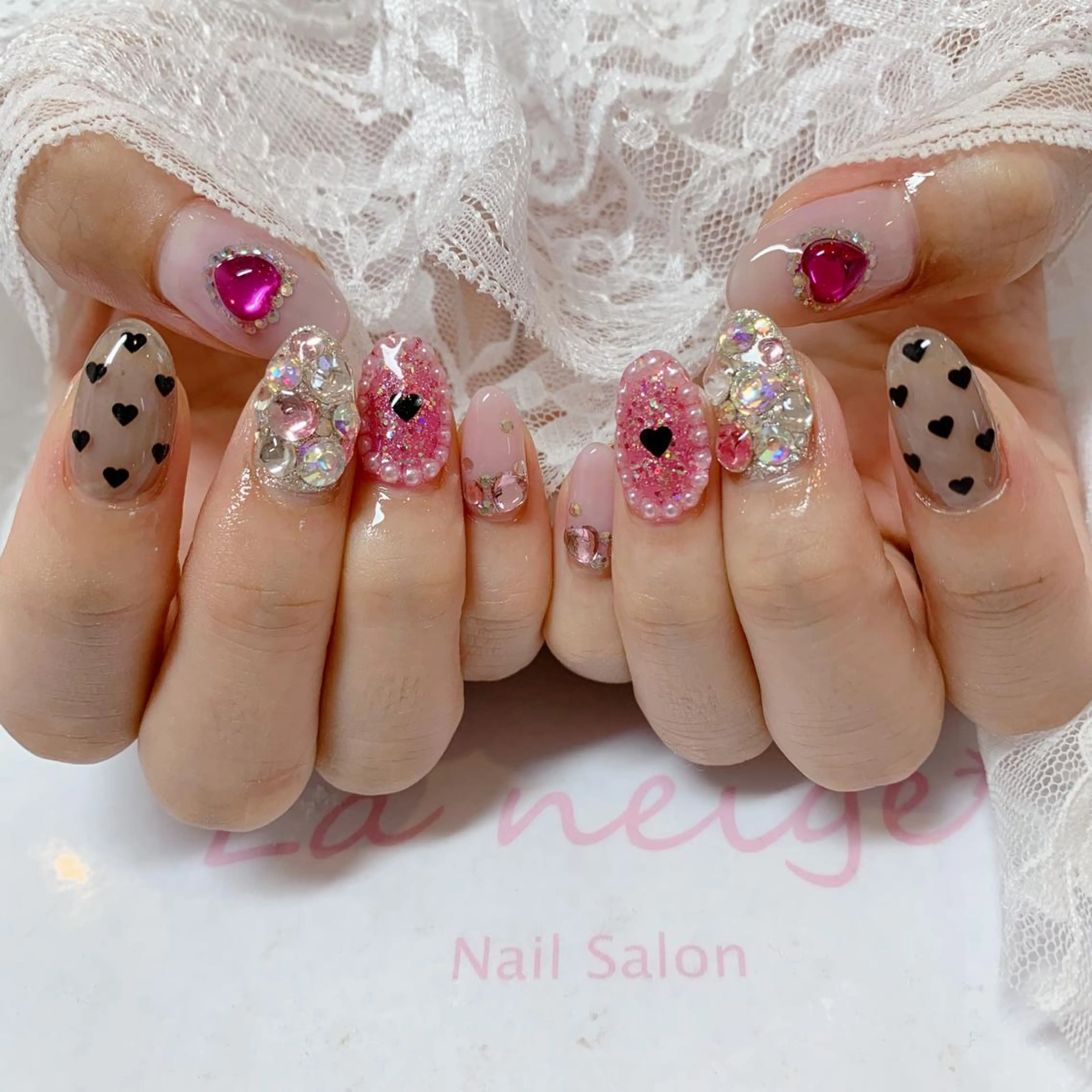 ネイル ハンドネイル La neige* yuki 🐩🌙のネイルデザイン