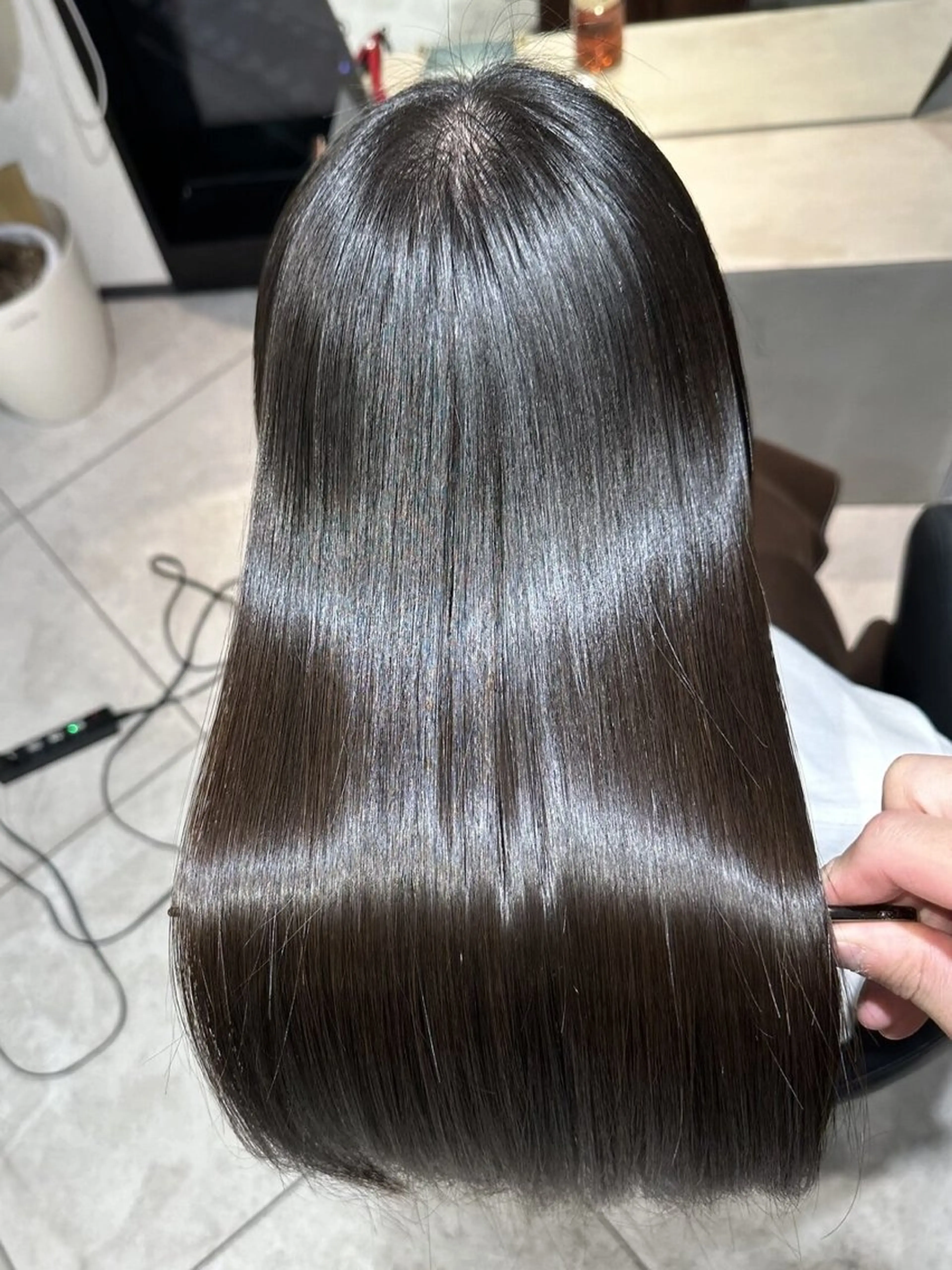 ロング 縮毛矯正 トリートメント 美髪矯正🫧艶髪特化 🫧関口太郎のヘアスタイル