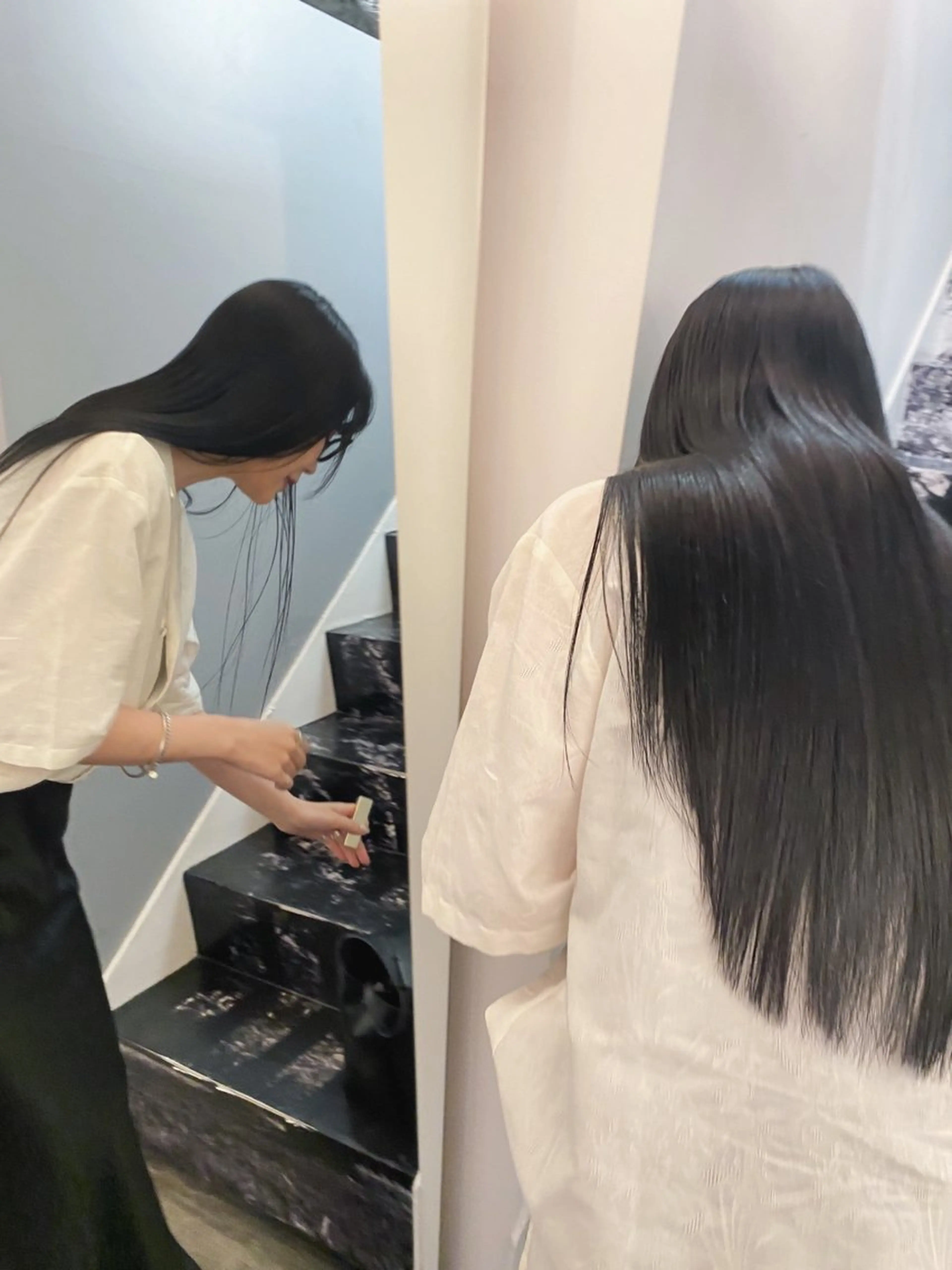 ロング カラー カット ヘアカラー レイヤー/パーマ /ウルフ/nabeのヘアスタイル