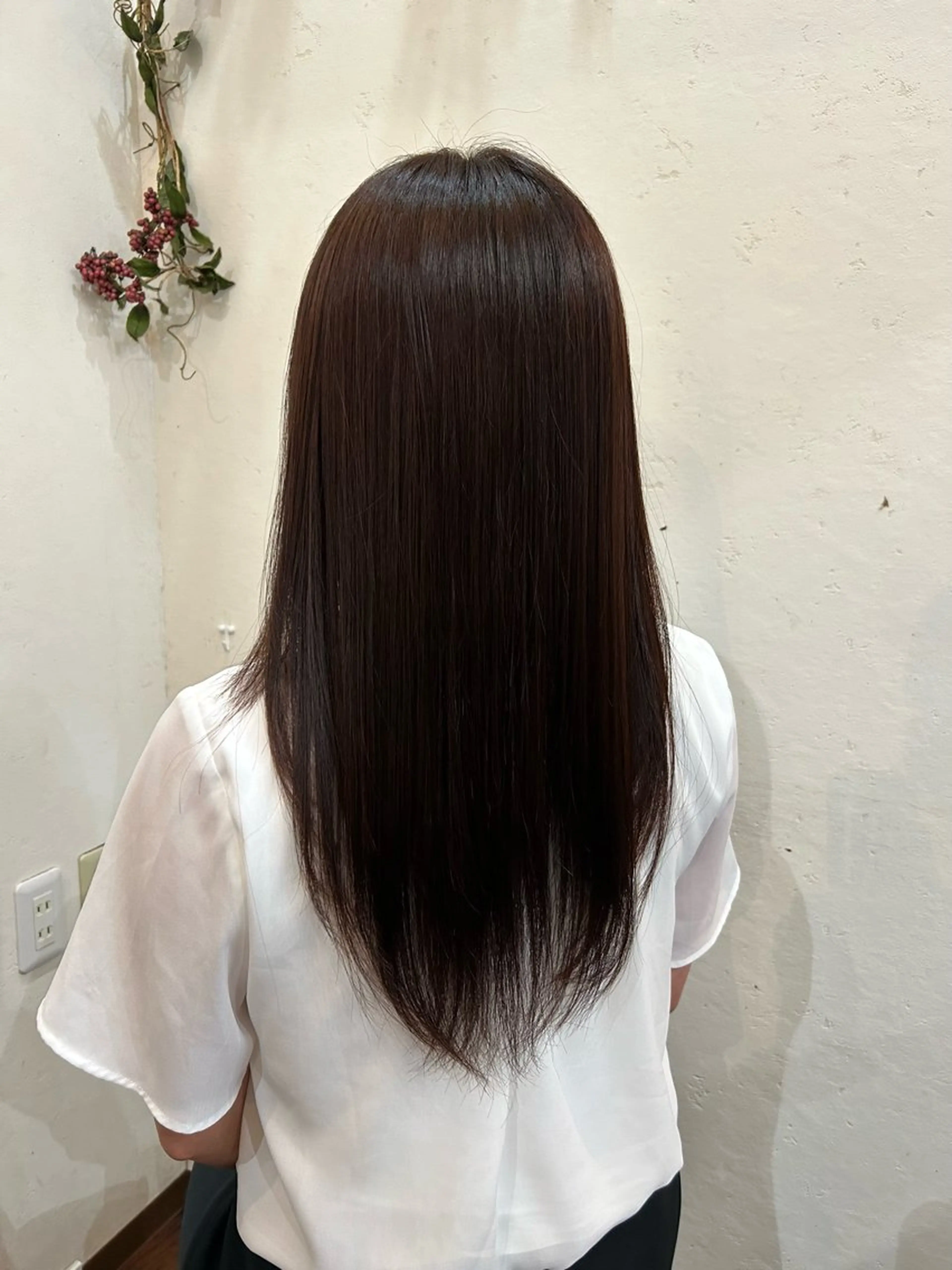 カラー ピンクカラー story 増田 わかなのヘアスタイル