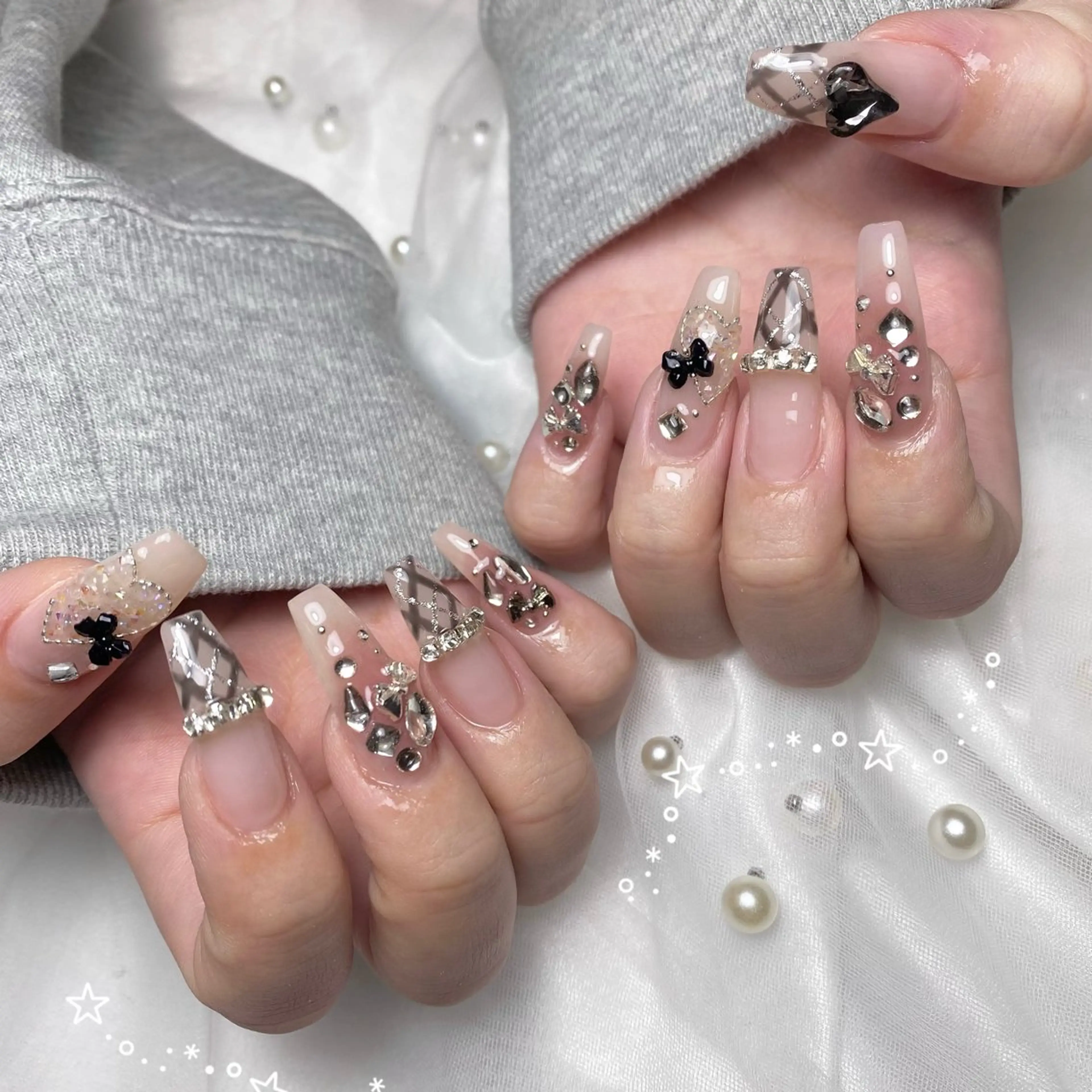 ネイル アートネイル ハンドネイル Luna 【Li'ame】のネイルデザイン