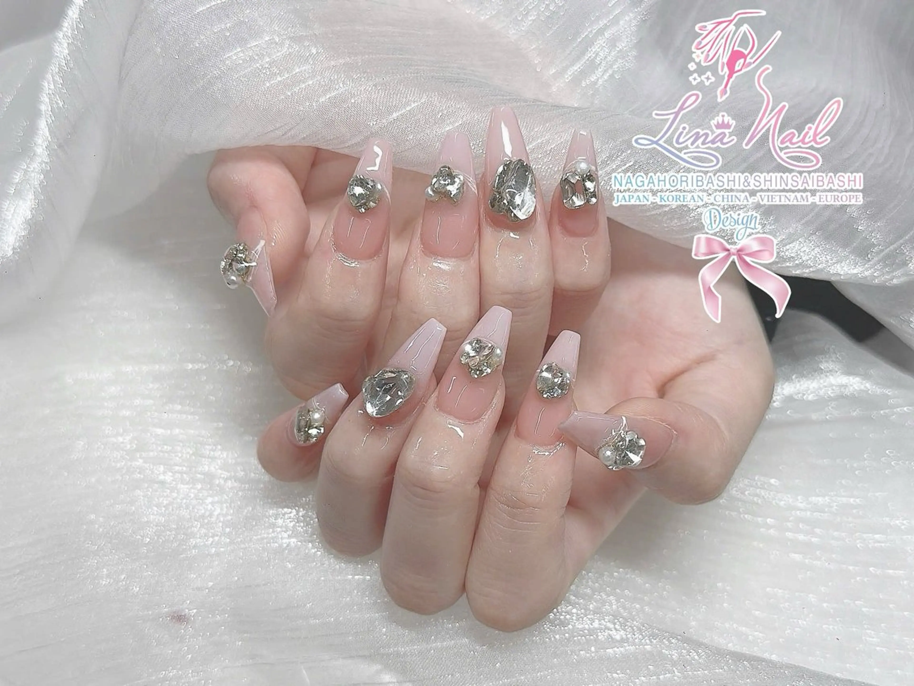 ネイル フットネイル ジェルネイル 持ち込み ネイルチップ ハンドネイル リナネイル 長堀橋店/東心斎橋店のネイルデザイン