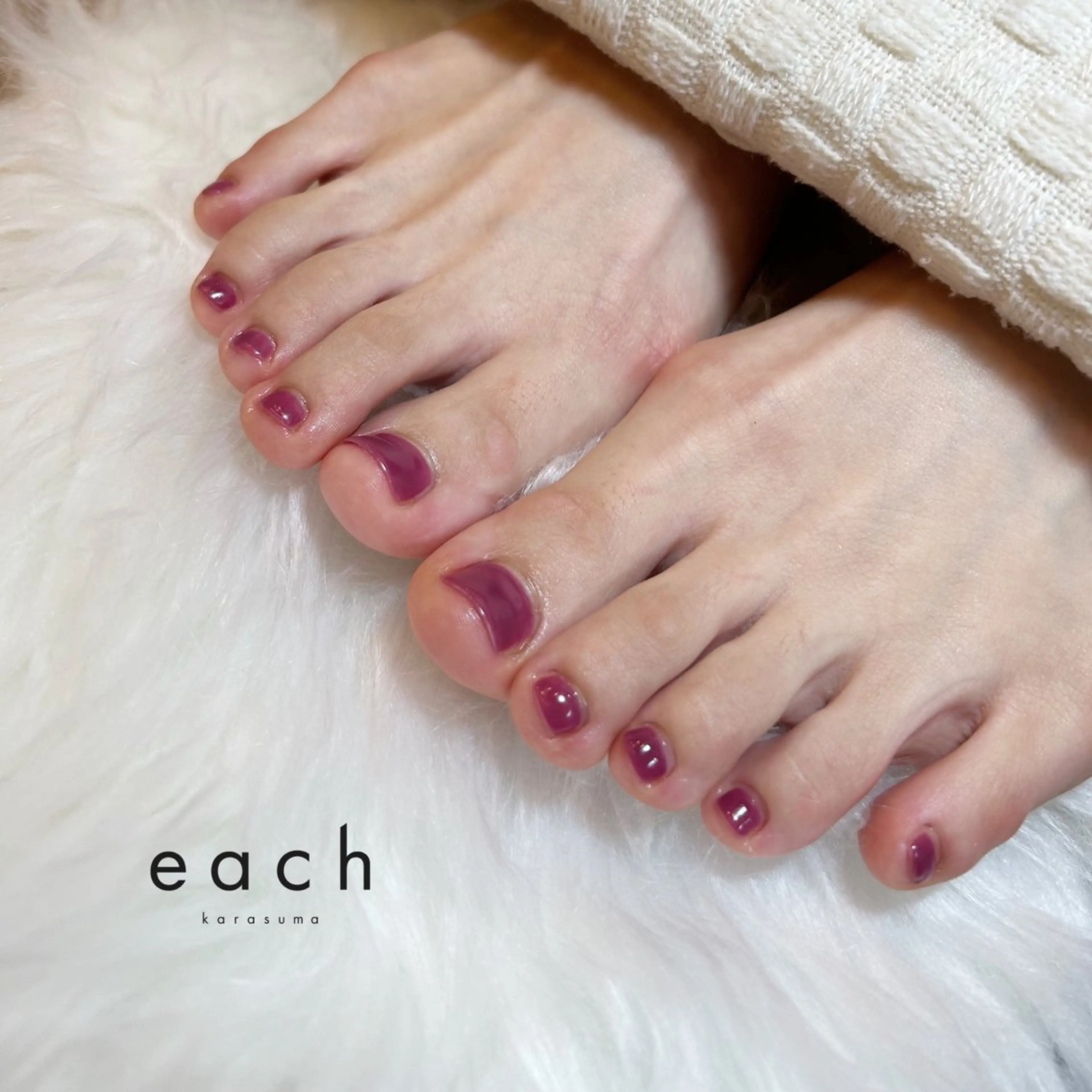 ネイル ワンカラーネイル filon nail所属・filon nail kanako🕊のネイルデザイン