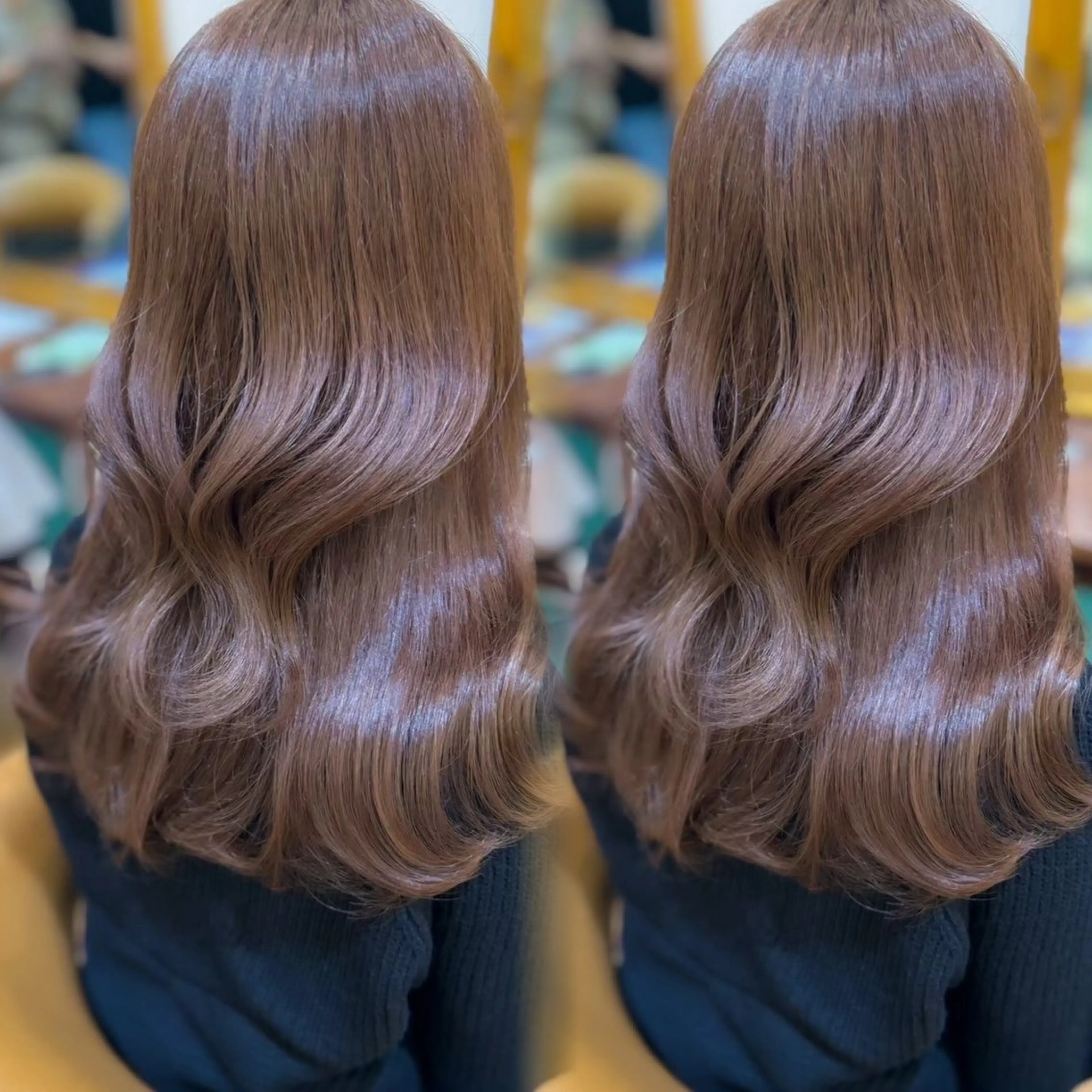 ロング カット ヘアカラー トリートメント レイヤーカット 美髪矯正　YUTOのヘアスタイル